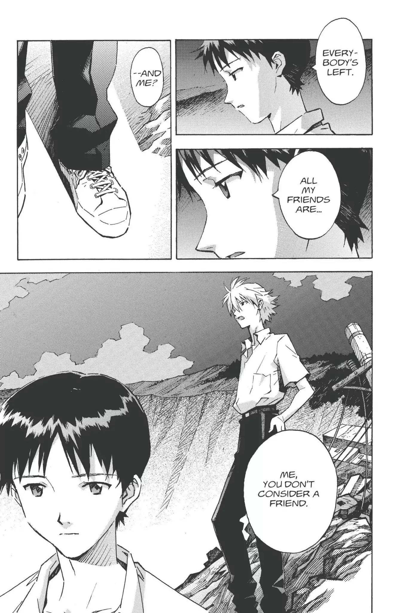 Shinseiki Evangelion Chapter 71 page 16 - Chapter 71: Vol.4 Stage 71: Descendant of Adam