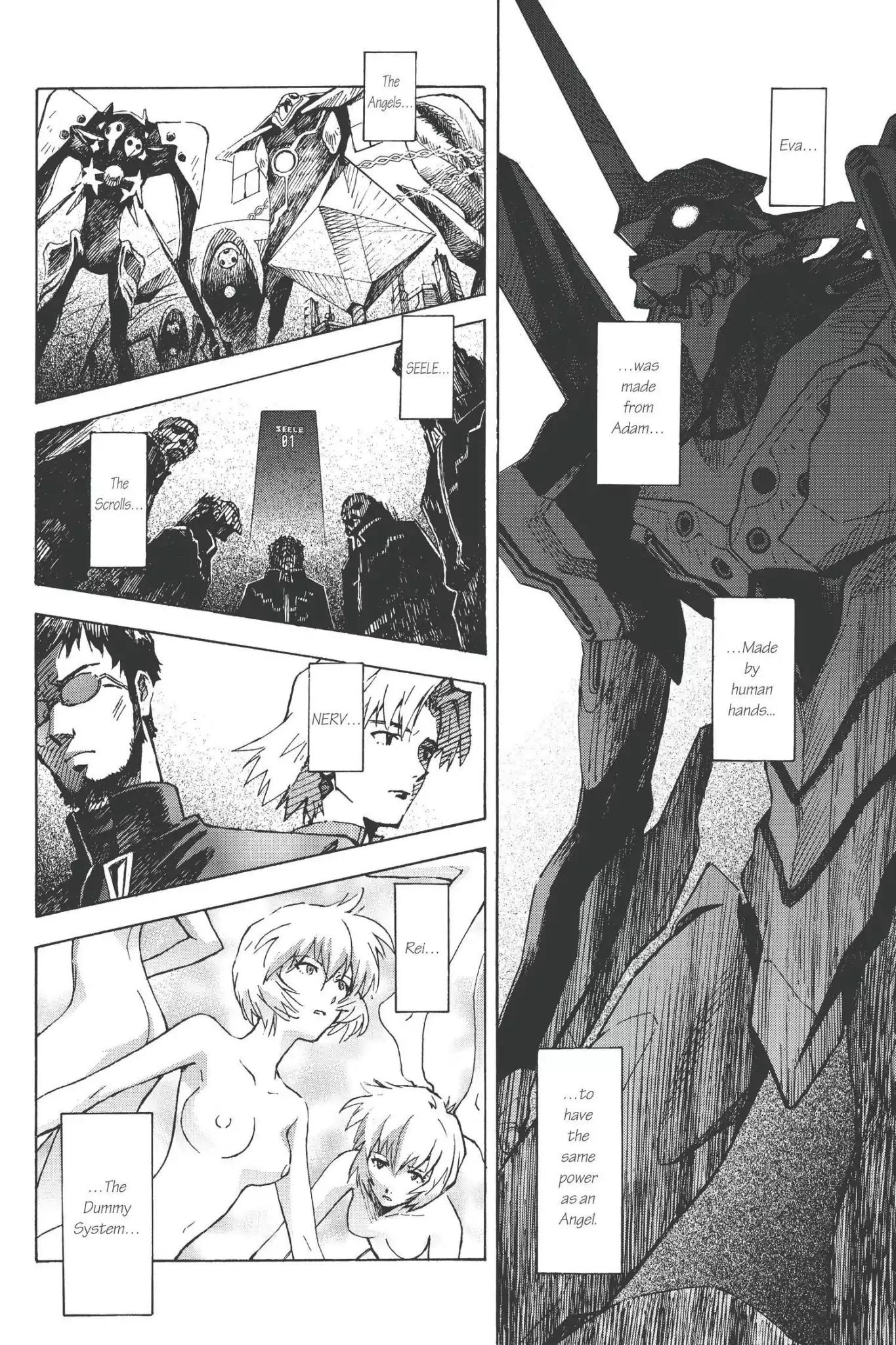 Shinseiki Evangelion Chapter 71 page 9 - Chapter 71: Vol.4 Stage 71: Descendant of Adam