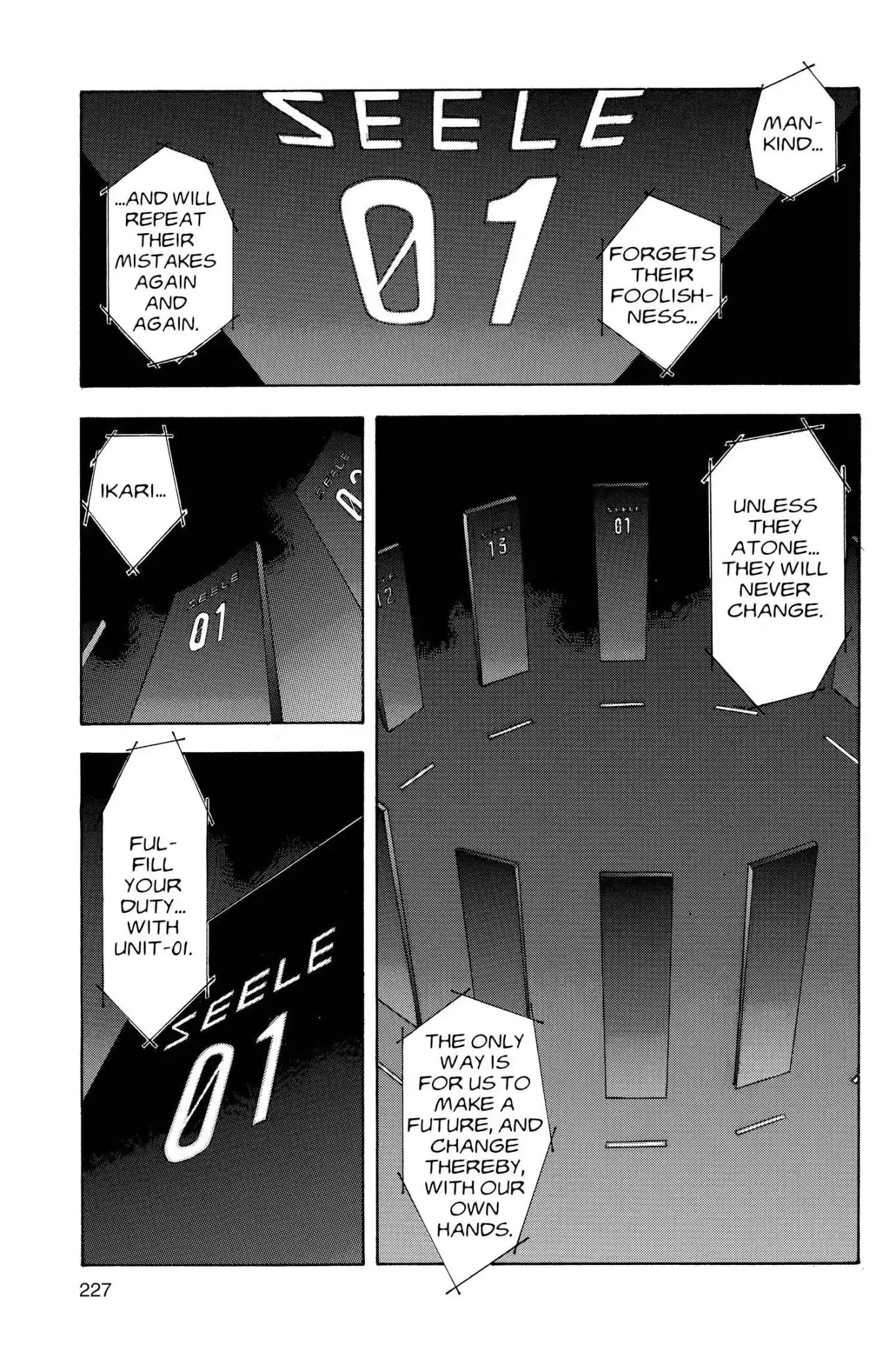Shinseiki Evangelion Chapter 72 page 13 - Chapter 72: Vol.4 Stage 72: The Last Messenger