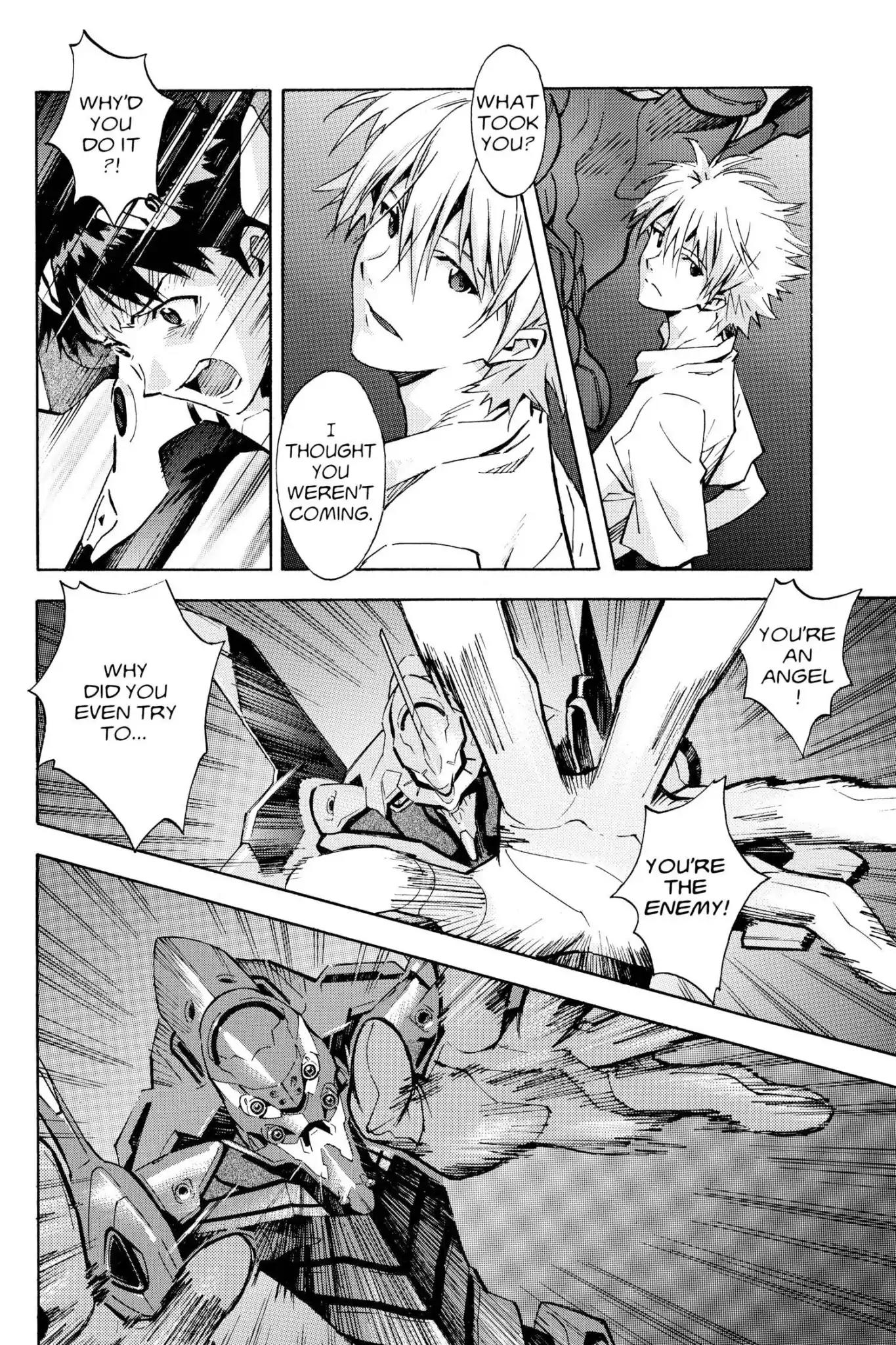 Shinseiki Evangelion Chapter 72 page 22 - Chapter 72: Vol.4 Stage 72: The Last Messenger