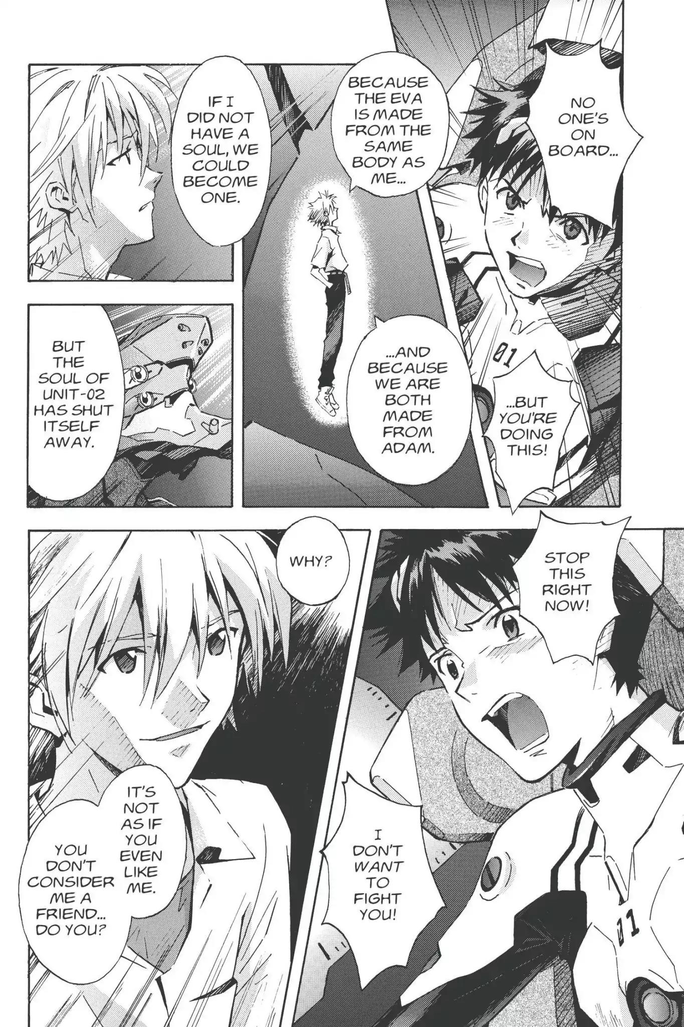 Shinseiki Evangelion Chapter 72 page 26 - Chapter 72: Vol.4 Stage 72: The Last Messenger