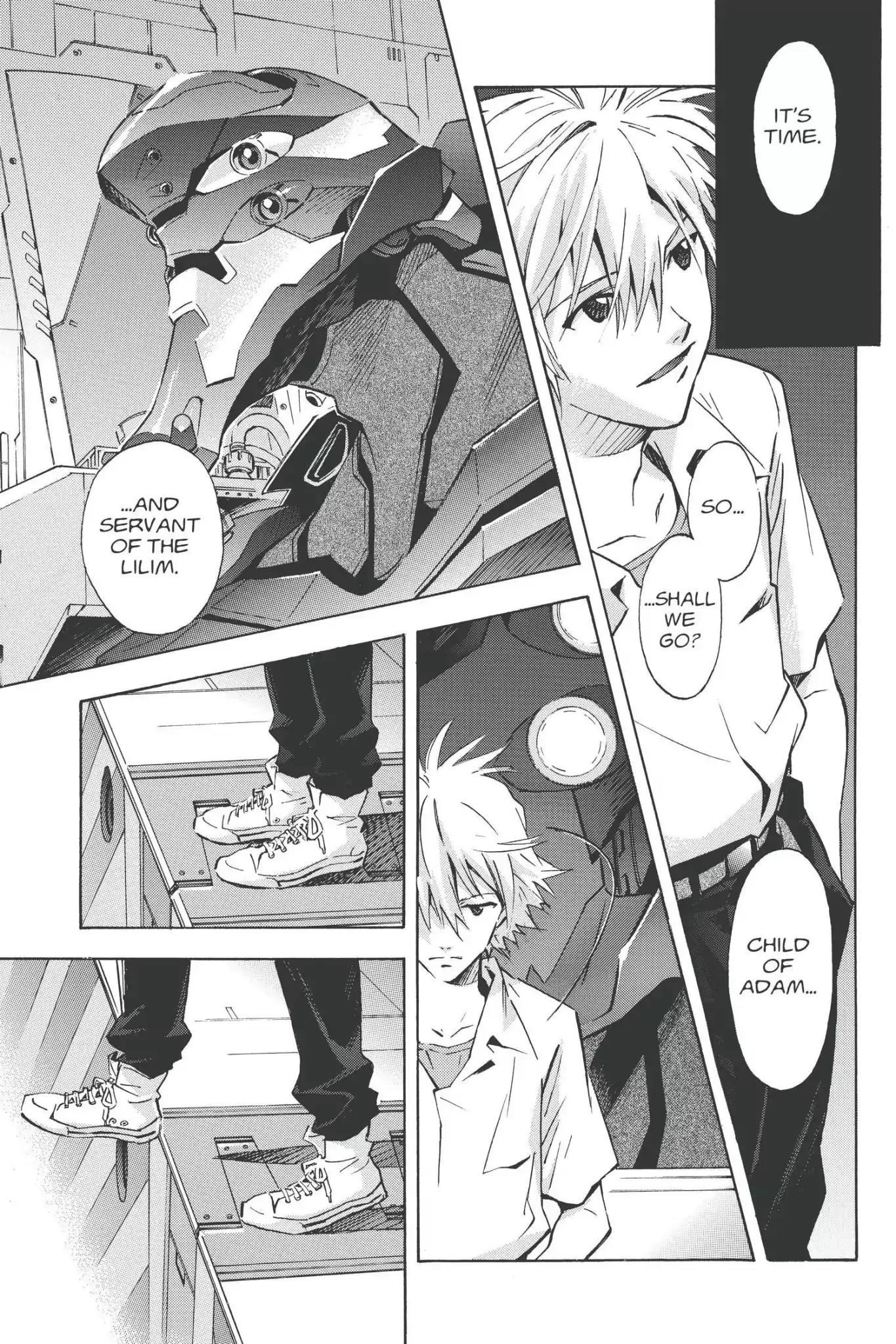 Shinseiki Evangelion Chapter 72 page 9 - Chapter 72: Vol.4 Stage 72: The Last Messenger