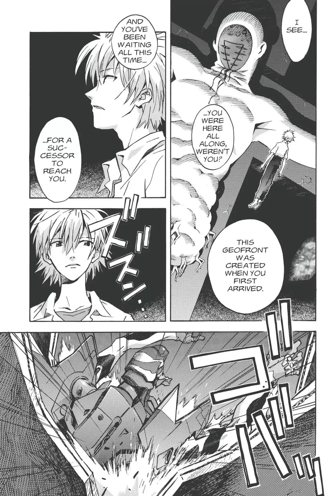 Shinseiki Evangelion Chapter 73 page 17 - Chapter 73: Vol.4 Stage 73: Reaching the Boundary