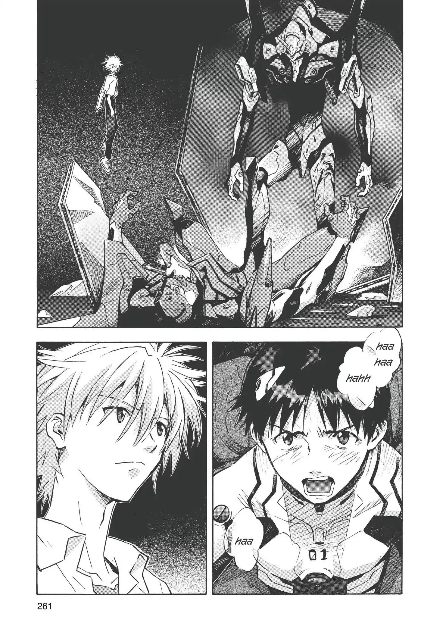 Shinseiki Evangelion Chapter 73 page 19 - Chapter 73: Vol.4 Stage 73: Reaching the Boundary