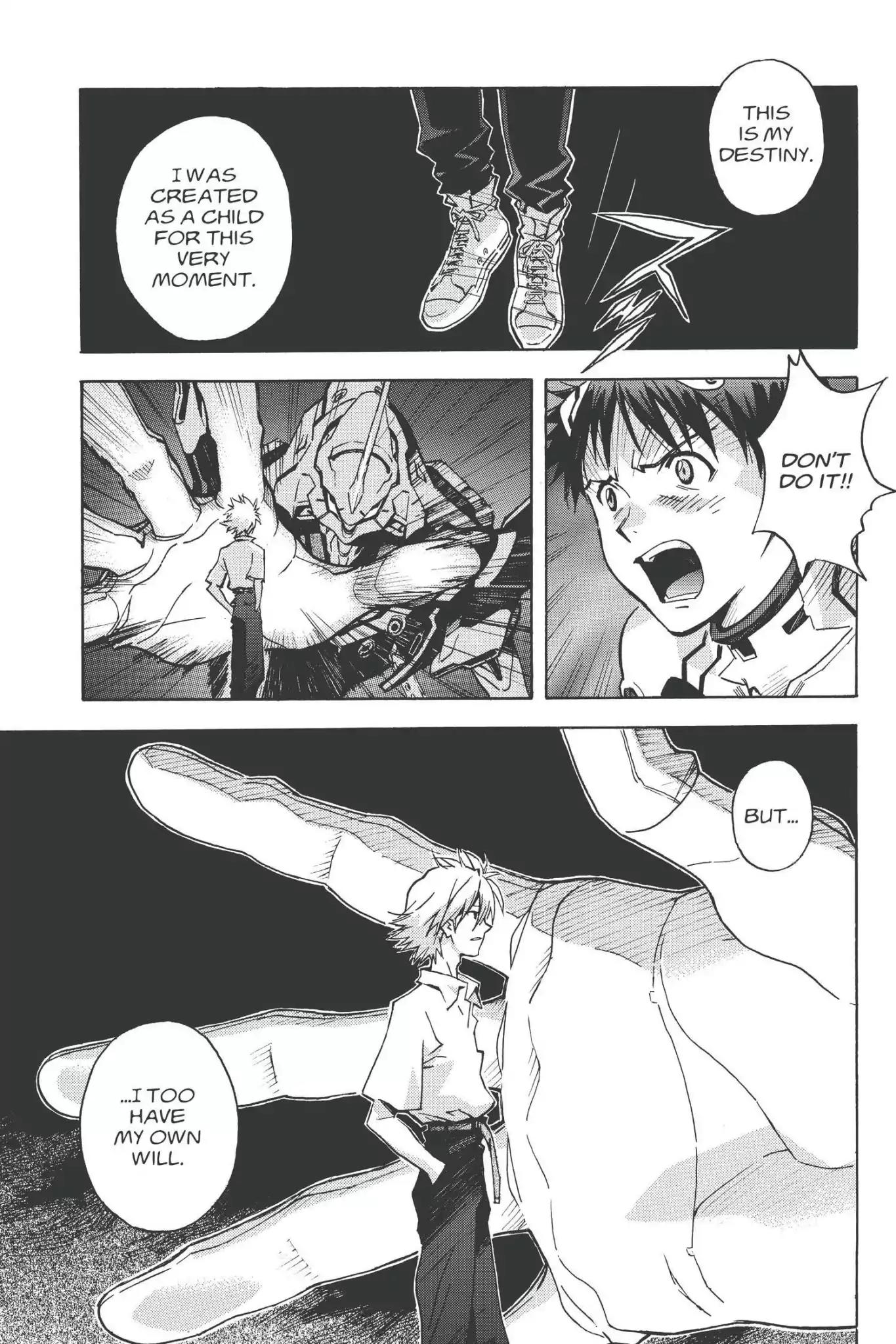 Shinseiki Evangelion Chapter 73 page 23 - Chapter 73: Vol.4 Stage 73: Reaching the Boundary