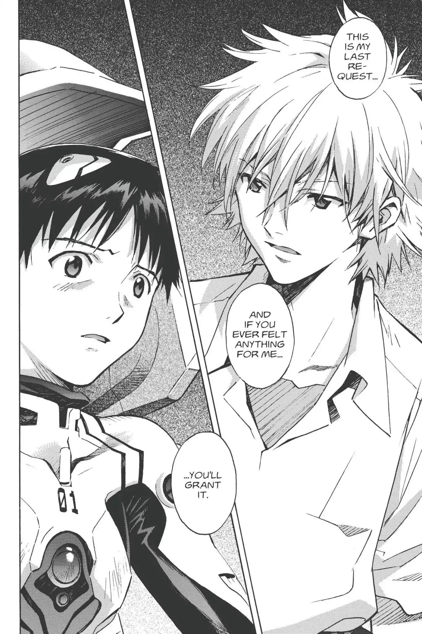 Shinseiki Evangelion Chapter 73 page 28 - Chapter 73: Vol.4 Stage 73: Reaching the Boundary
