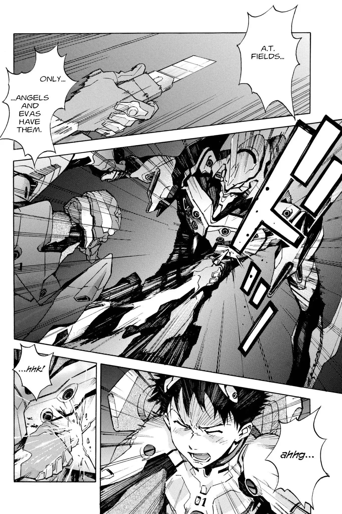 Shinseiki Evangelion Chapter 73 page 4 - Chapter 73: Vol.4 Stage 73: Reaching the Boundary