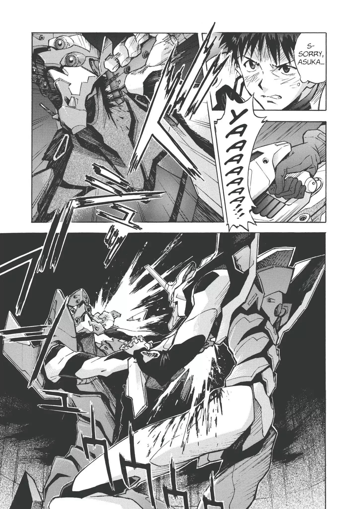 Shinseiki Evangelion Chapter 73 page 5 - Chapter 73: Vol.4 Stage 73: Reaching the Boundary