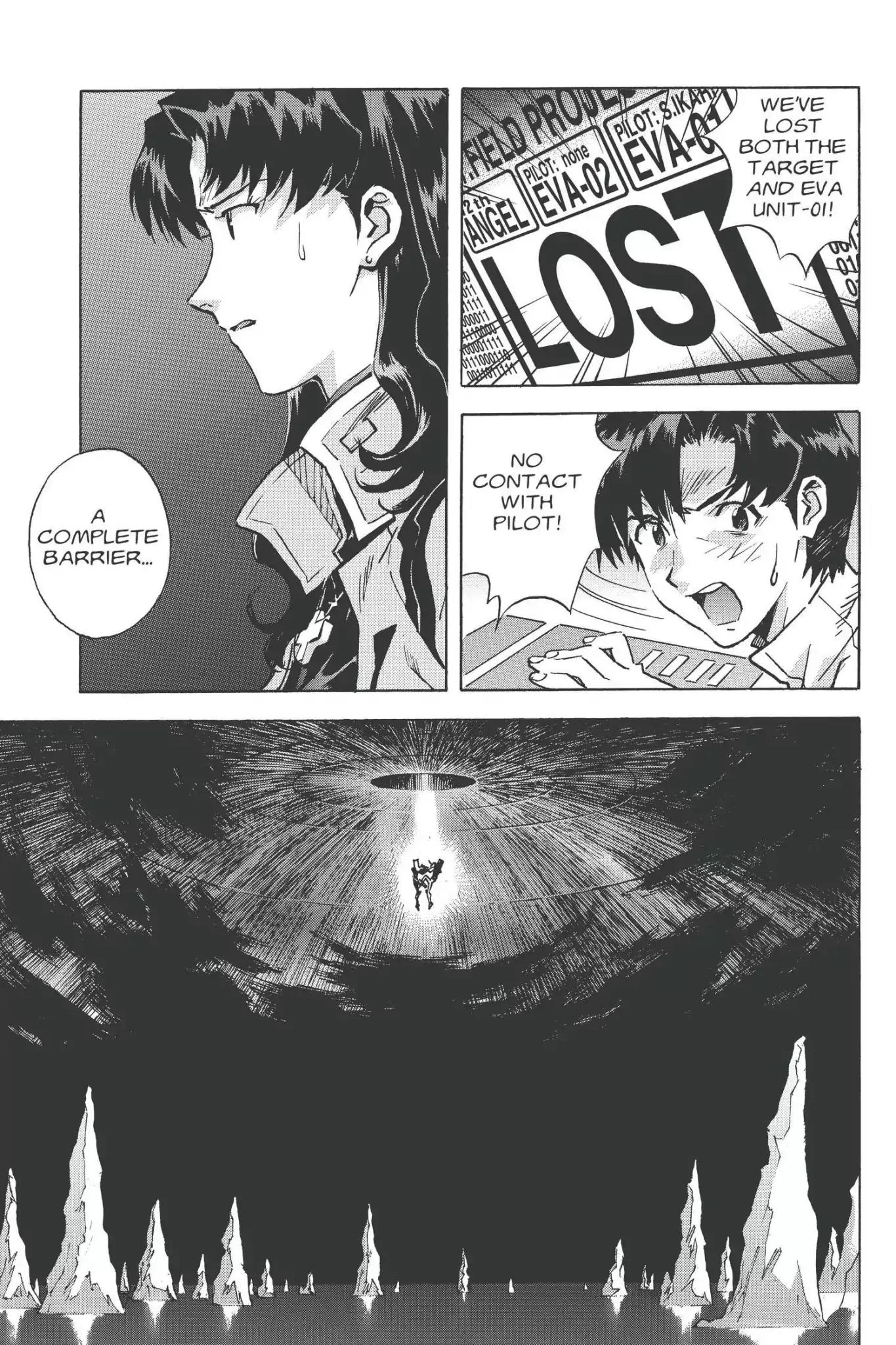 Shinseiki Evangelion Chapter 73 page 9 - Chapter 73: Vol.4 Stage 73: Reaching the Boundary