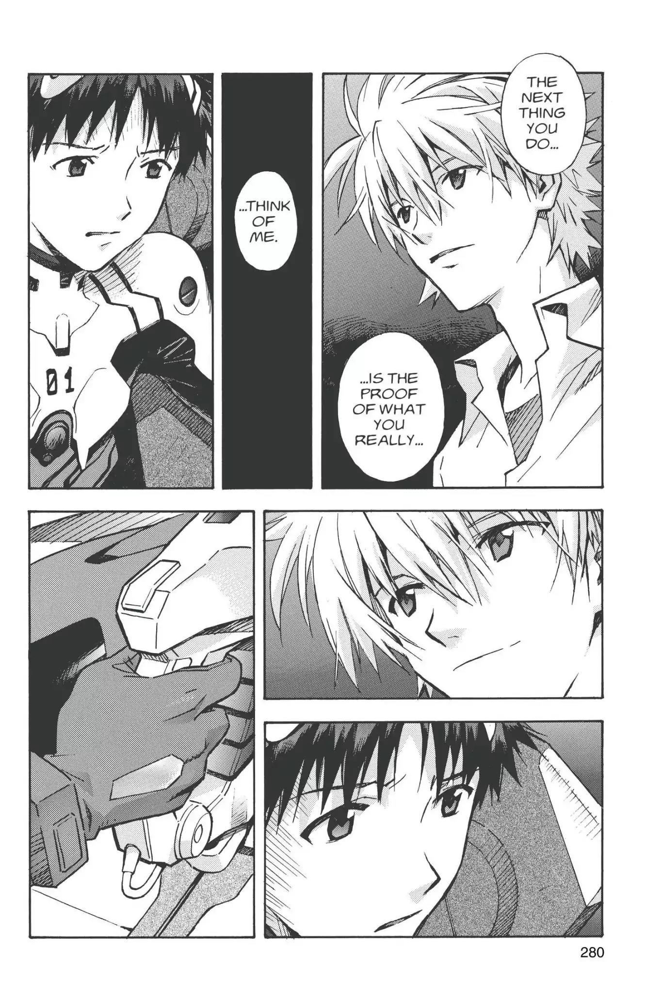 Shinseiki Evangelion Chapter 74 page 10 - Chapter 74: Vol.4 Stage 74: Memories Within My Palm
