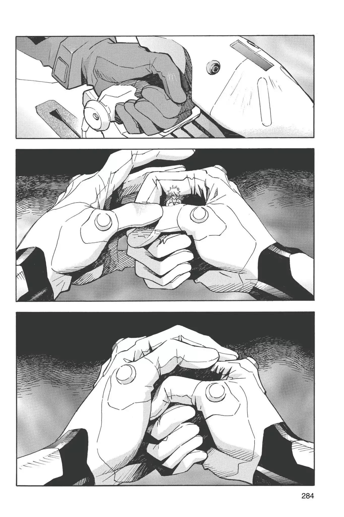 Shinseiki Evangelion Chapter 74 page 14 - Chapter 74: Vol.4 Stage 74: Memories Within My Palm