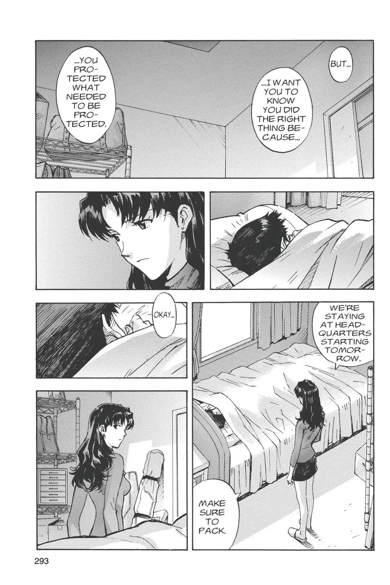 Shinseiki Evangelion Chapter 74 page 22 - Chapter 74: Vol.4 Stage 74: Memories Within My Palm
