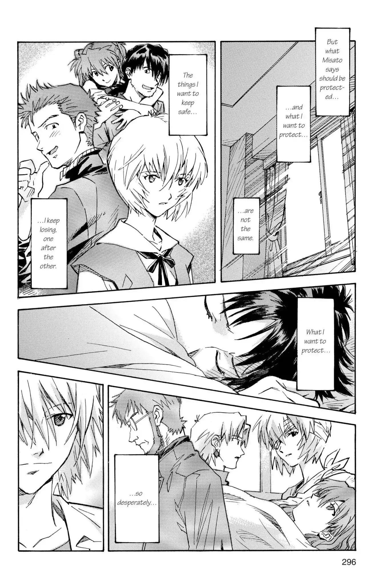 Shinseiki Evangelion Chapter 74 page 25 - Chapter 74: Vol.4 Stage 74: Memories Within My Palm