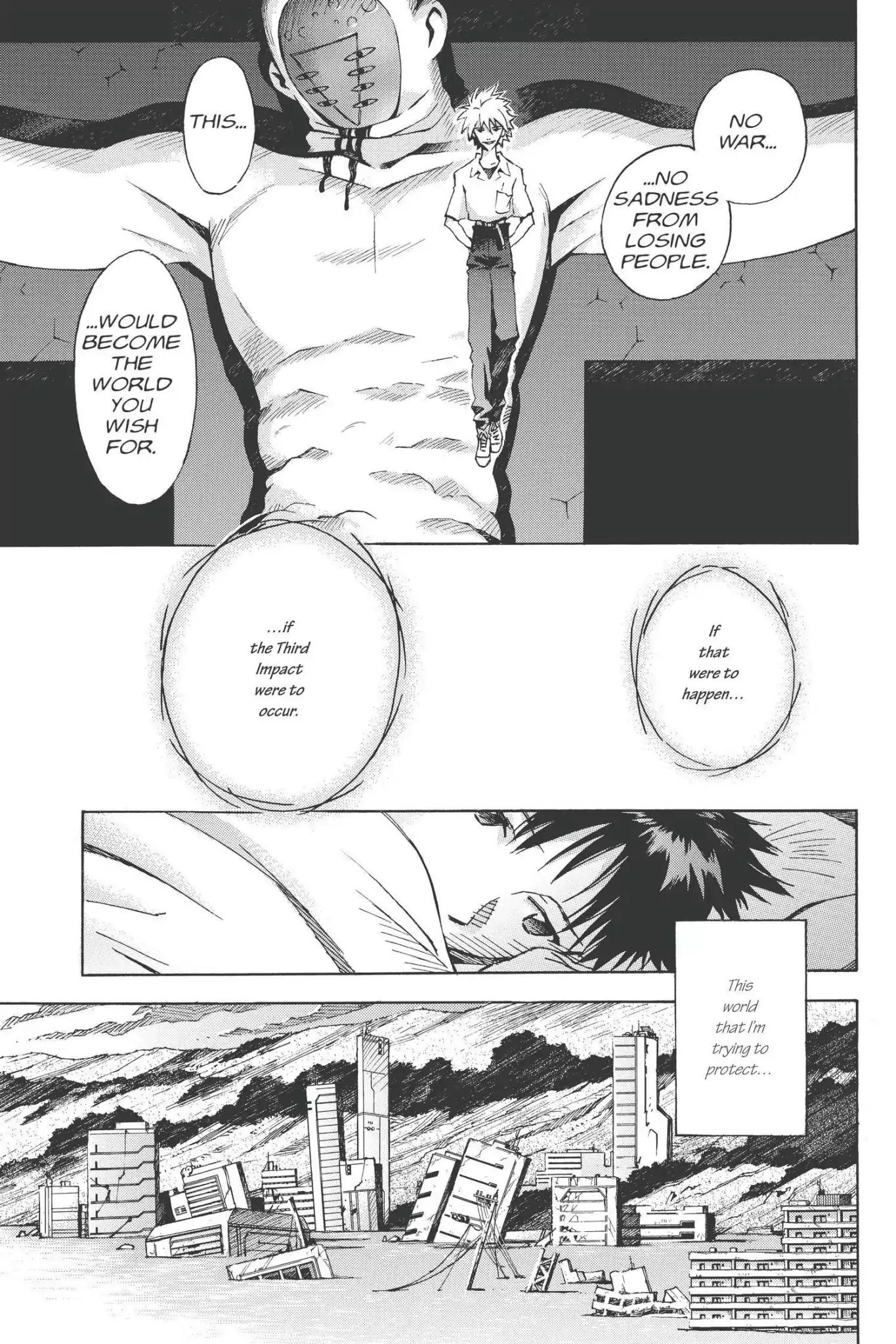 Shinseiki Evangelion Chapter 74 page 26 - Chapter 74: Vol.4 Stage 74: Memories Within My Palm