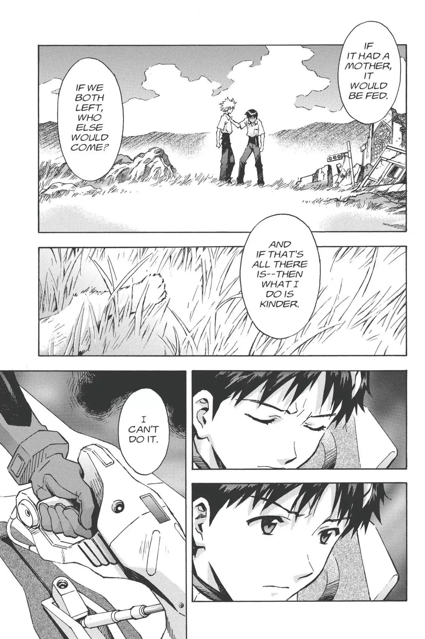 Shinseiki Evangelion Chapter 74 page 7 - Chapter 74: Vol.4 Stage 74: Memories Within My Palm