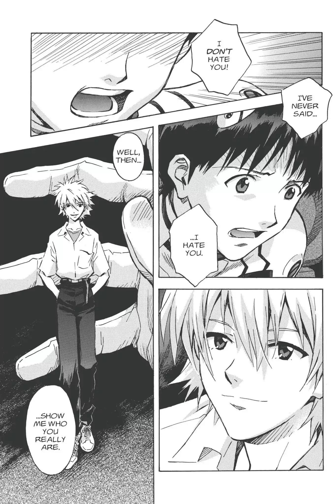 Shinseiki Evangelion Chapter 74 page 9 - Chapter 74: Vol.4 Stage 74: Memories Within My Palm