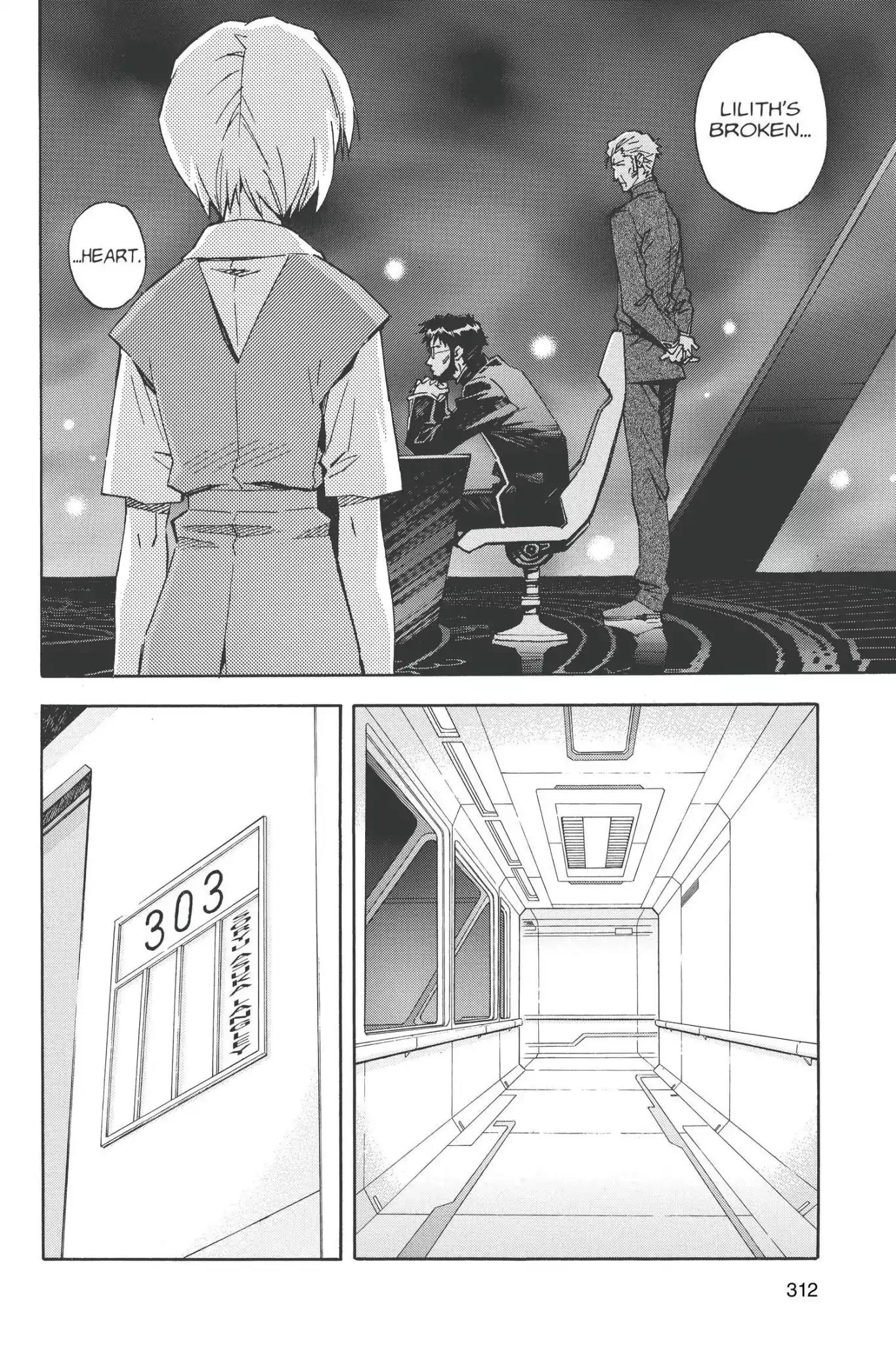 Shinseiki Evangelion Chapter 75 page 14 - Chapter 75: Vol.4 Stage 75: Broken Heart