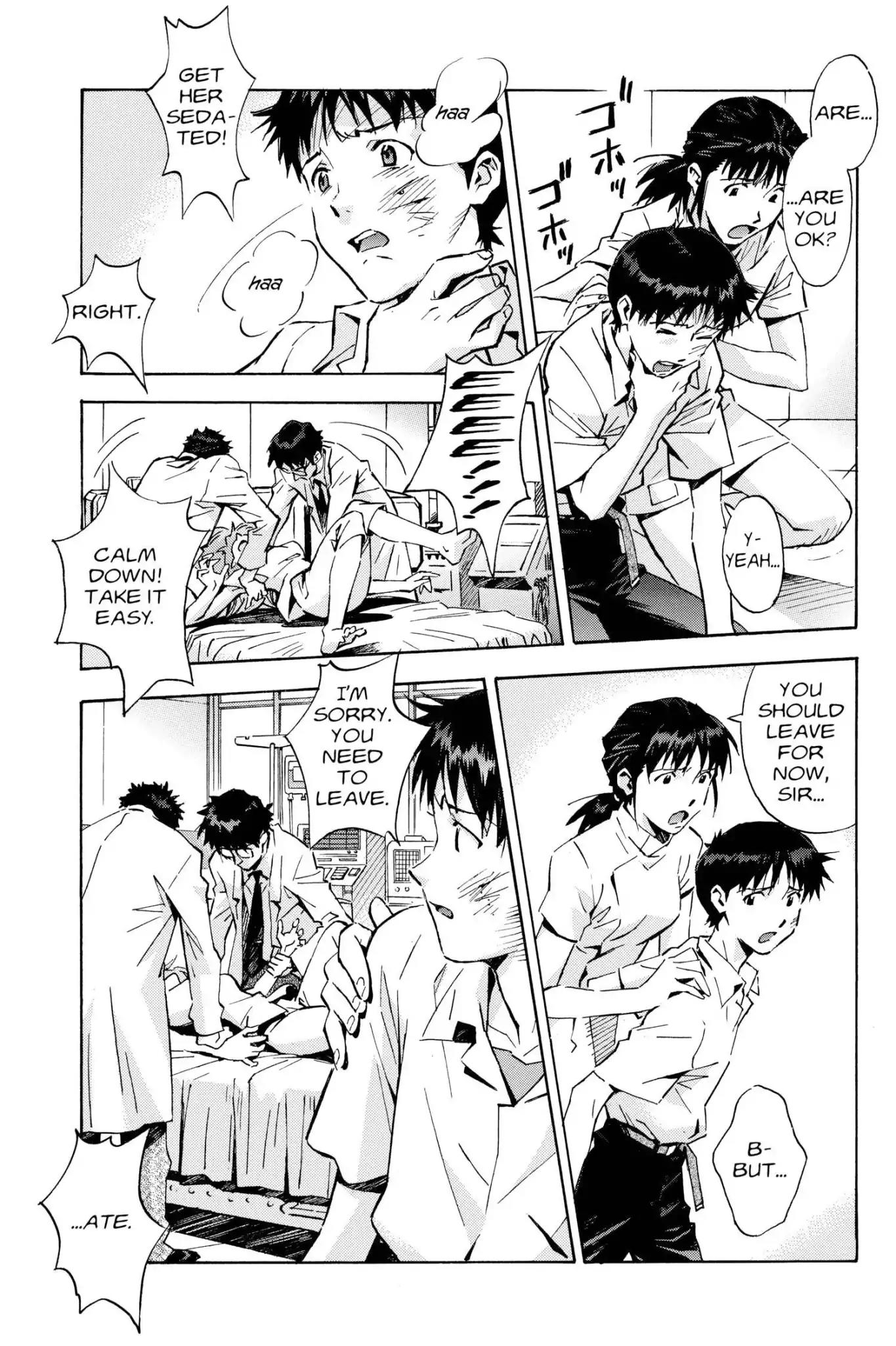 Shinseiki Evangelion Chapter 75 page 21 - Chapter 75: Vol.4 Stage 75: Broken Heart
