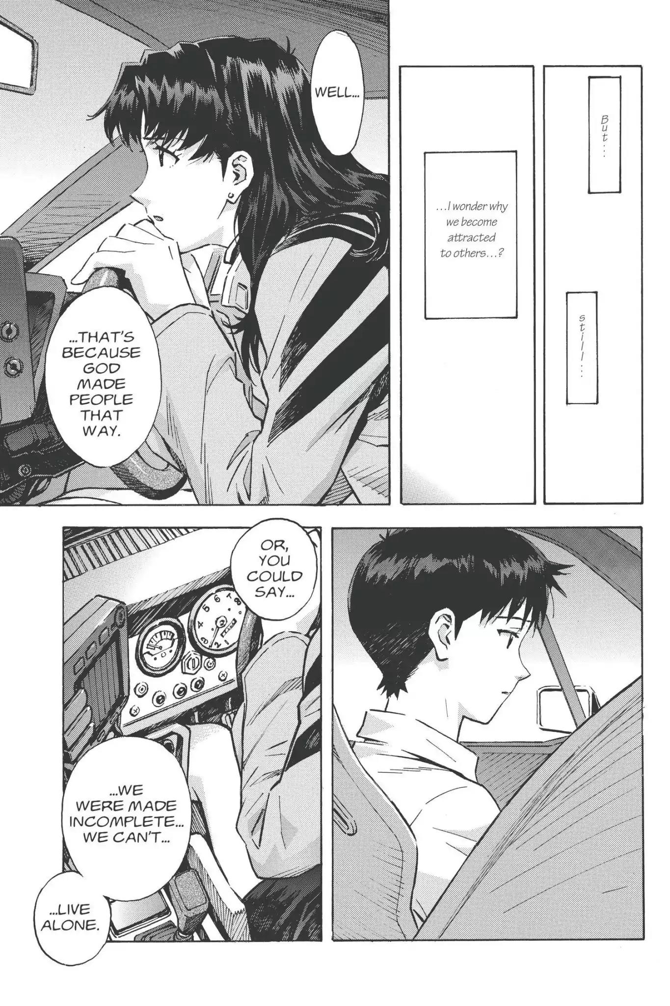 Shinseiki Evangelion Chapter 75 page 3 - Chapter 75: Vol.4 Stage 75: Broken Heart
