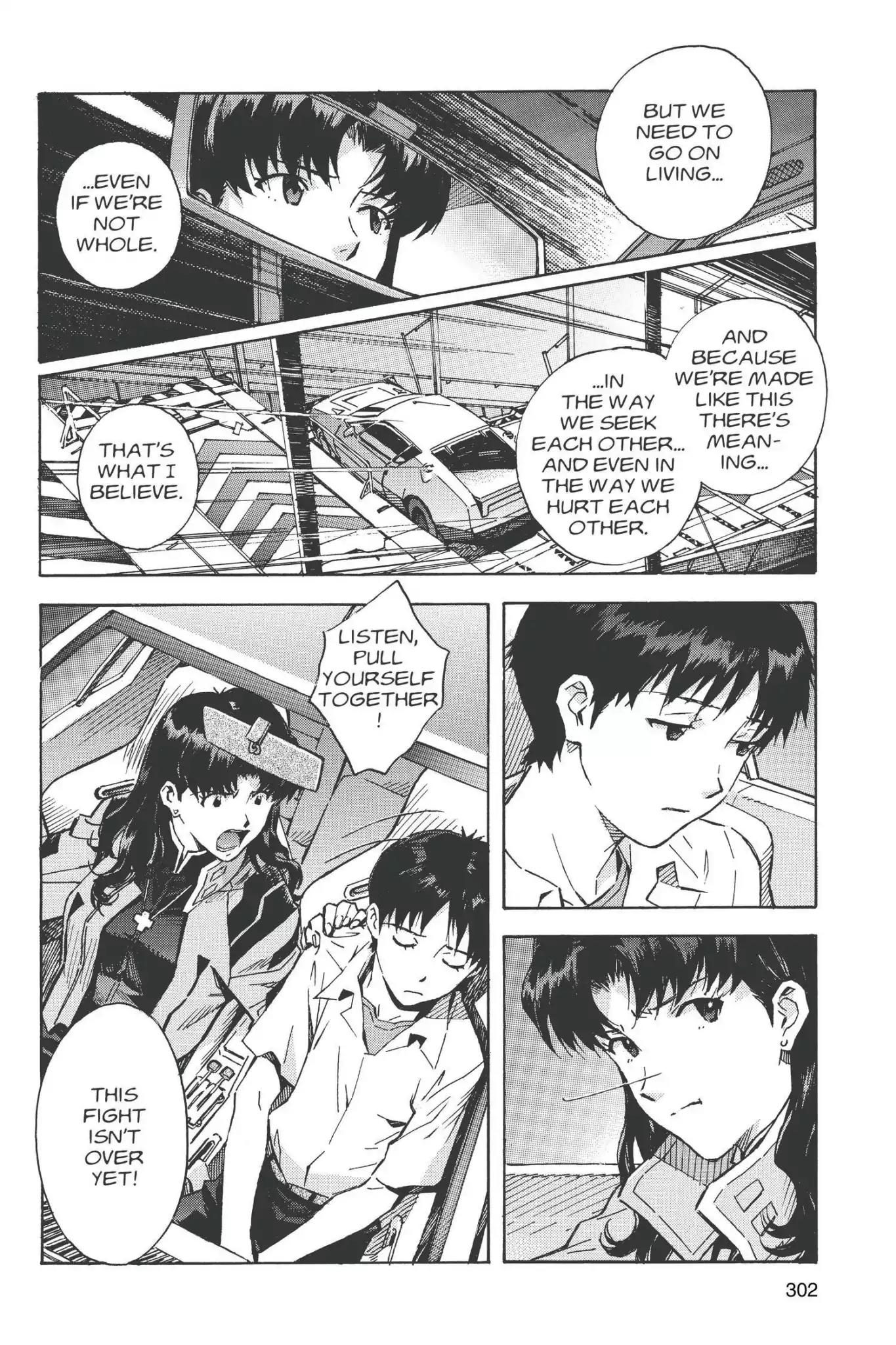 Shinseiki Evangelion Chapter 75 page 4 - Chapter 75: Vol.4 Stage 75: Broken Heart