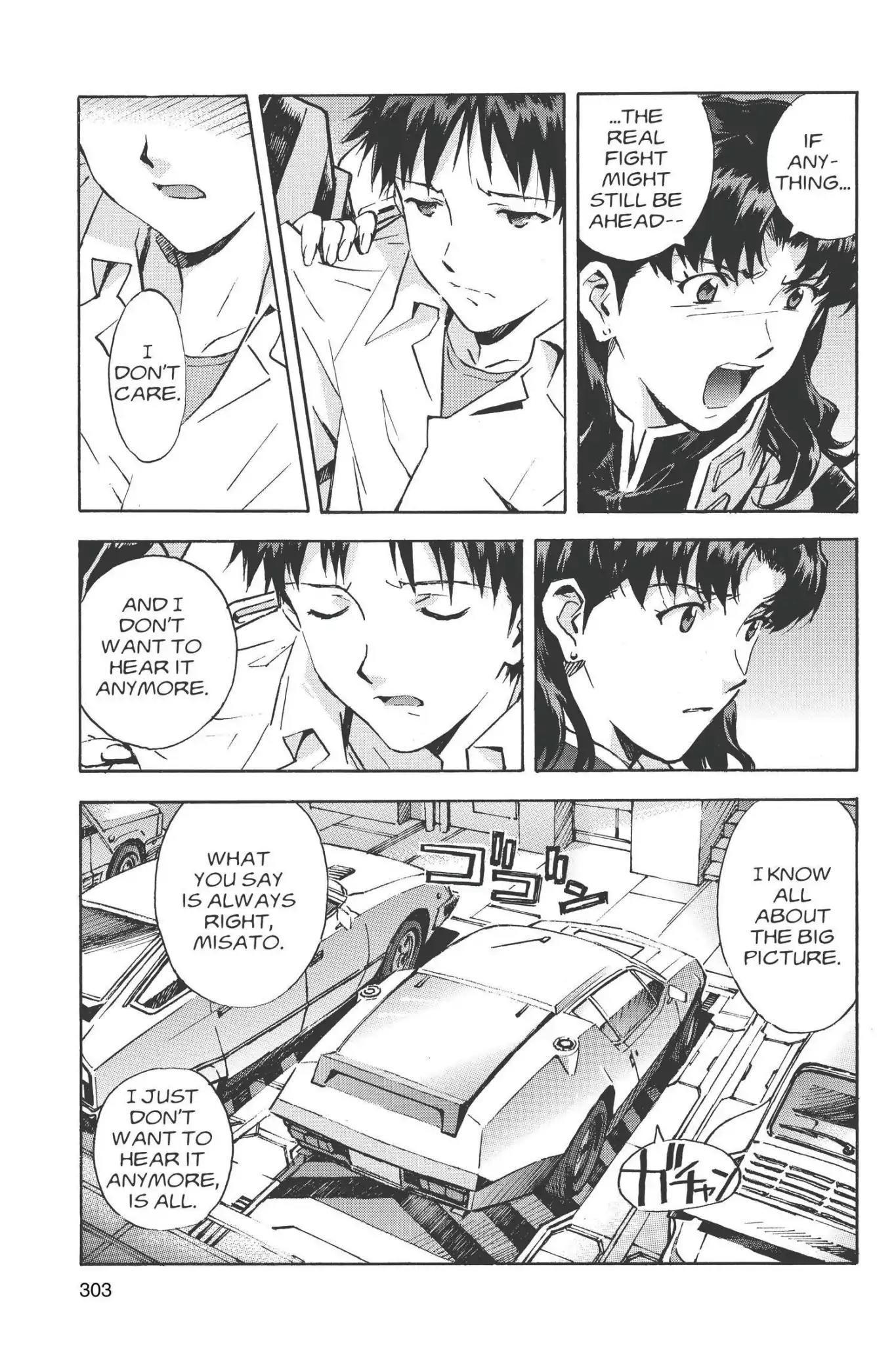 Shinseiki Evangelion Chapter 75 page 5 - Chapter 75: Vol.4 Stage 75: Broken Heart
