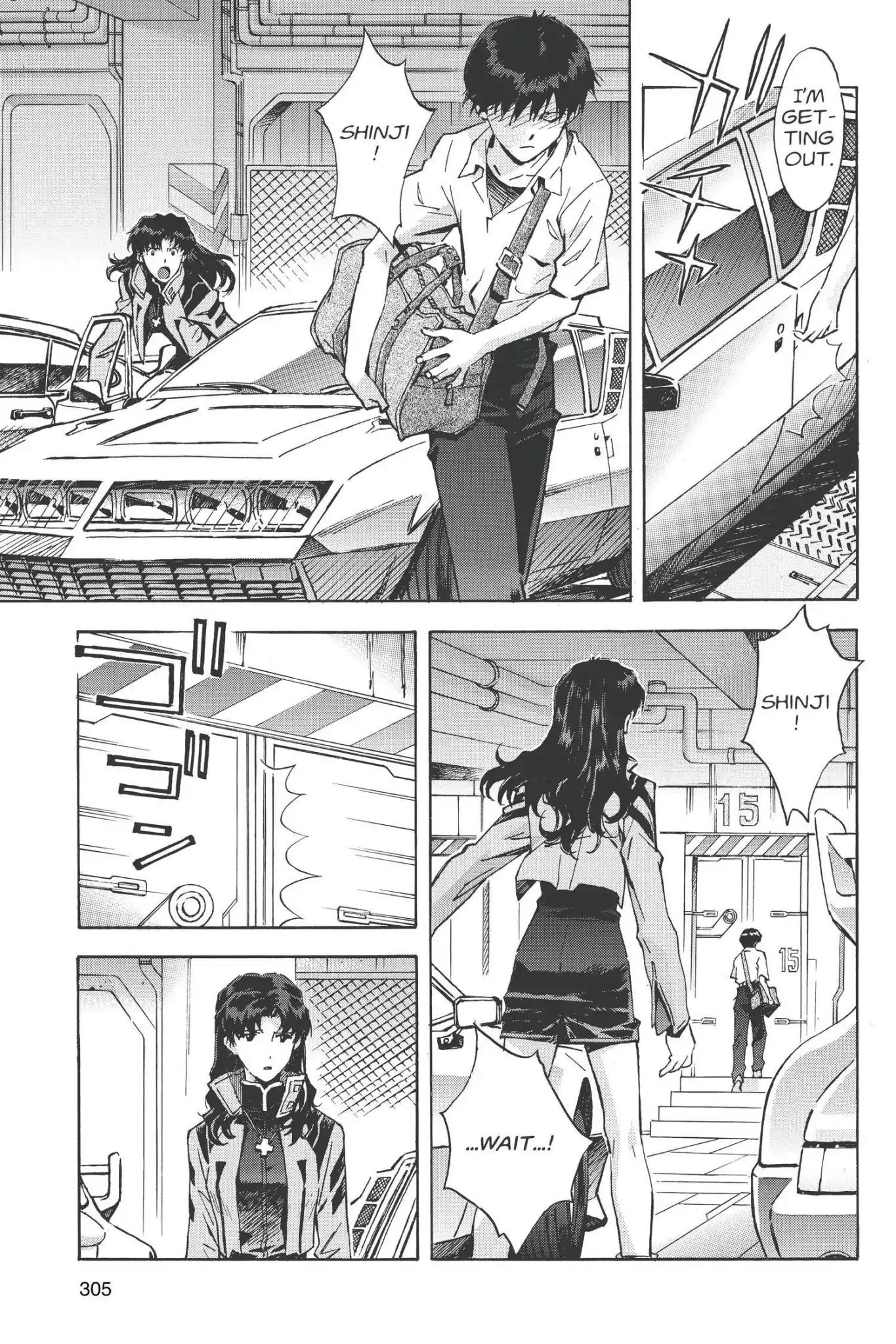 Shinseiki Evangelion Chapter 75 page 7 - Chapter 75: Vol.4 Stage 75: Broken Heart