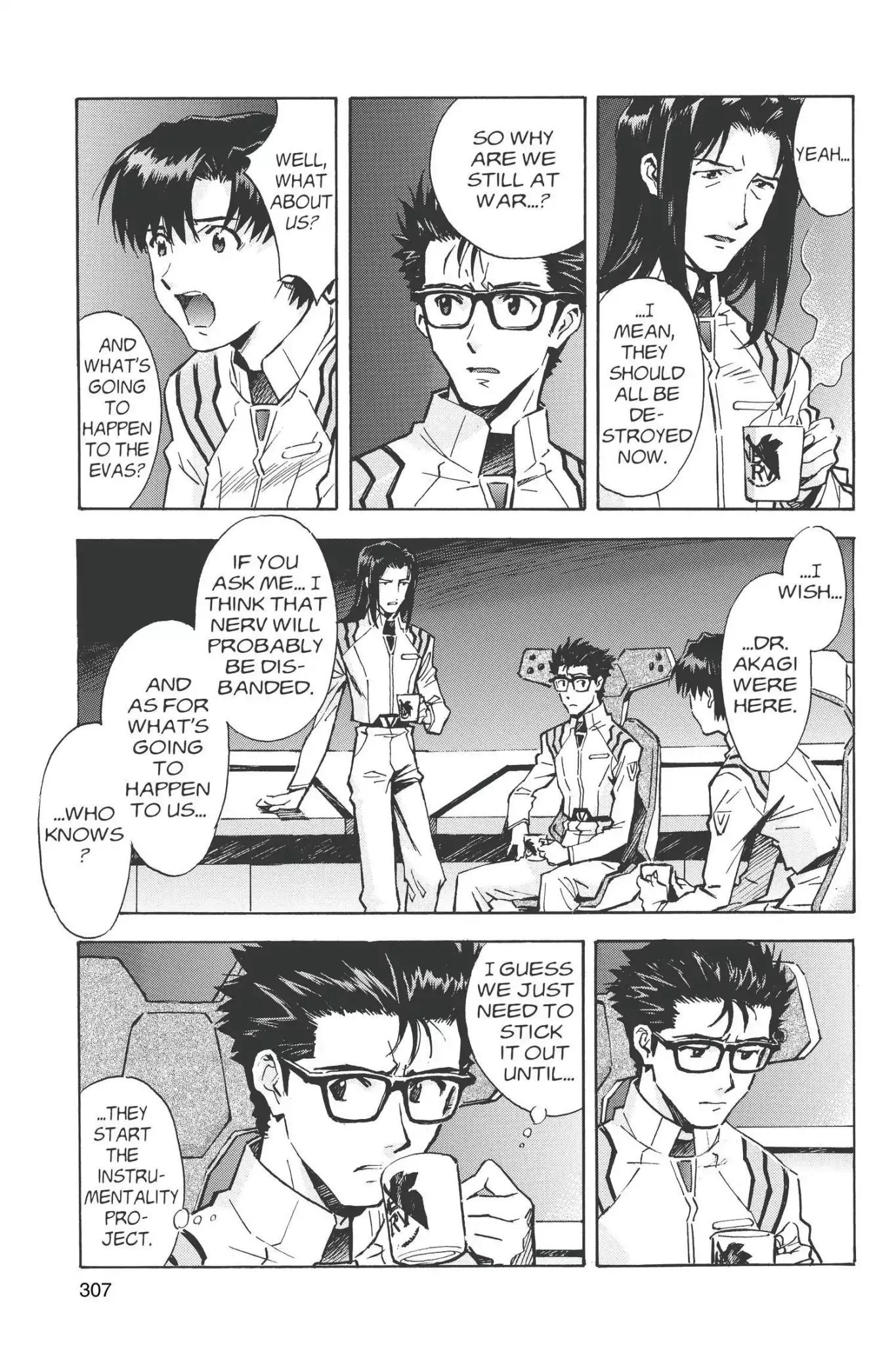Shinseiki Evangelion Chapter 75 page 9 - Chapter 75: Vol.4 Stage 75: Broken Heart