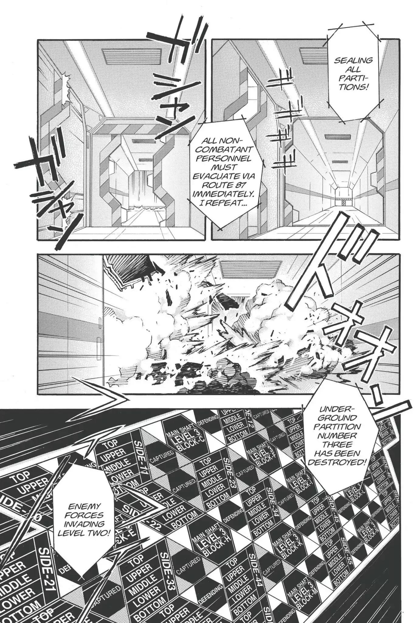 Shinseiki Evangelion Chapter 77 page 12 - Chapter 77: Vol.4 Stage 77: Genocide