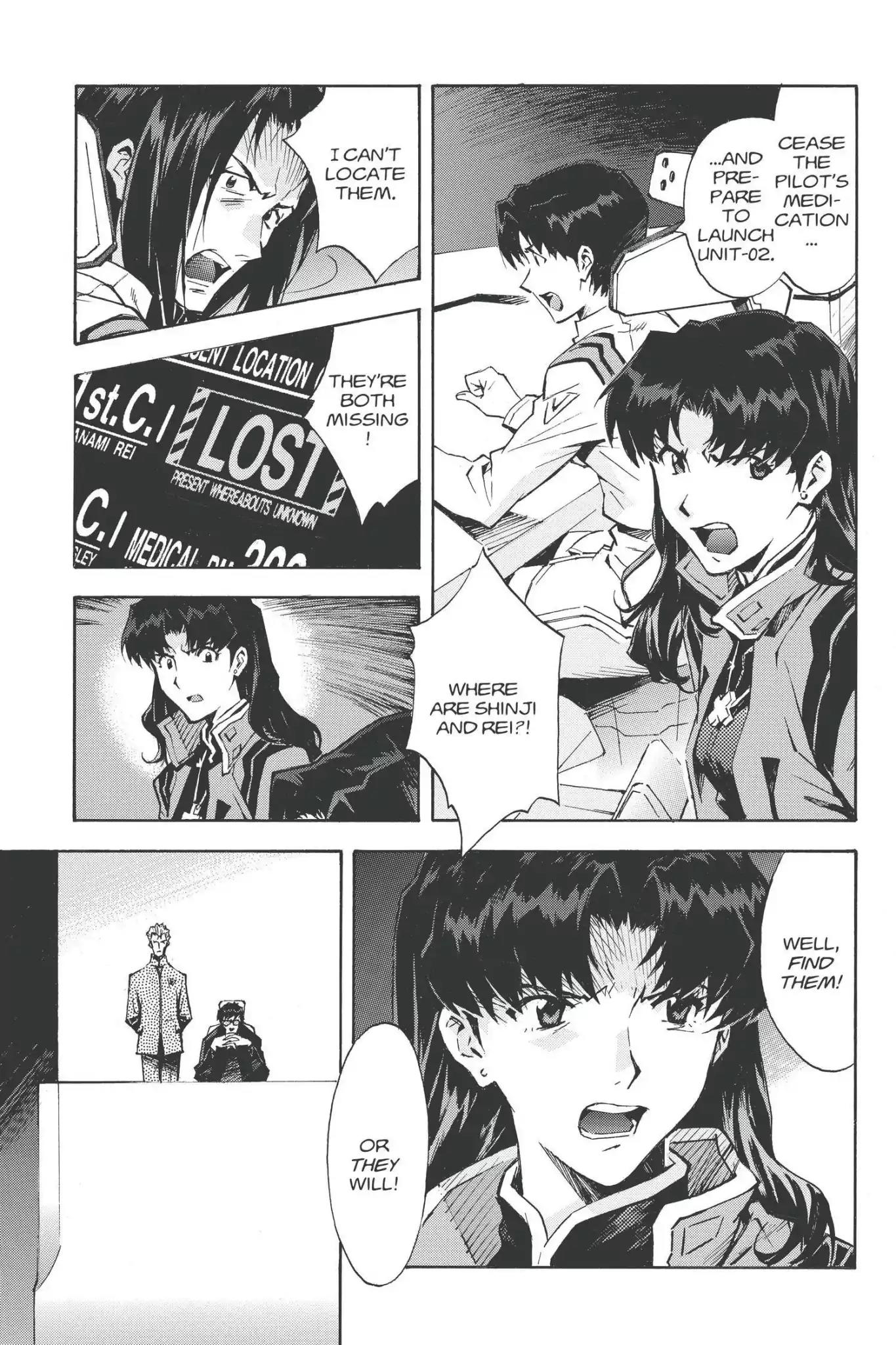 Shinseiki Evangelion Chapter 77 page 14 - Chapter 77: Vol.4 Stage 77: Genocide