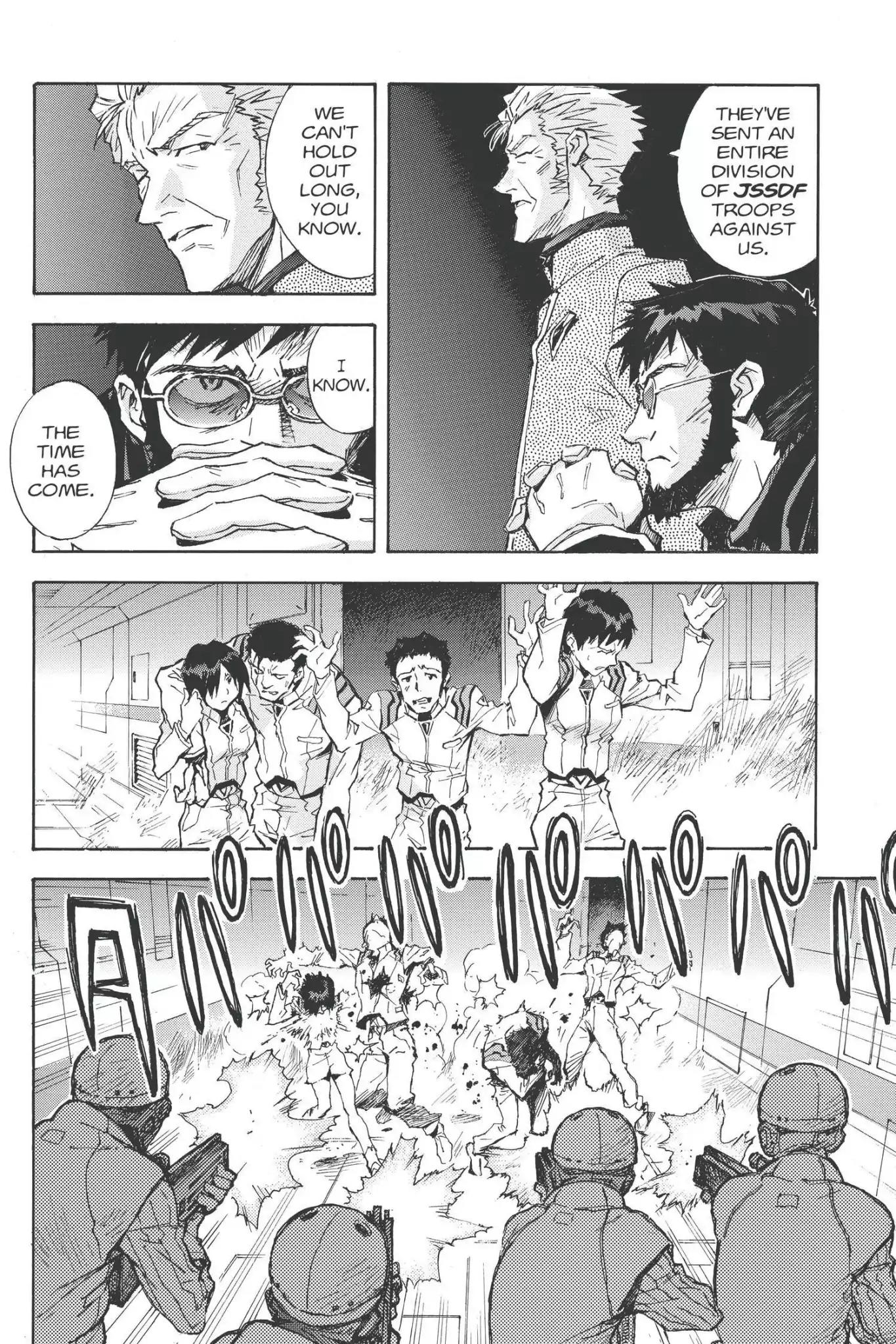 Shinseiki Evangelion Chapter 77 page 15 - Chapter 77: Vol.4 Stage 77: Genocide