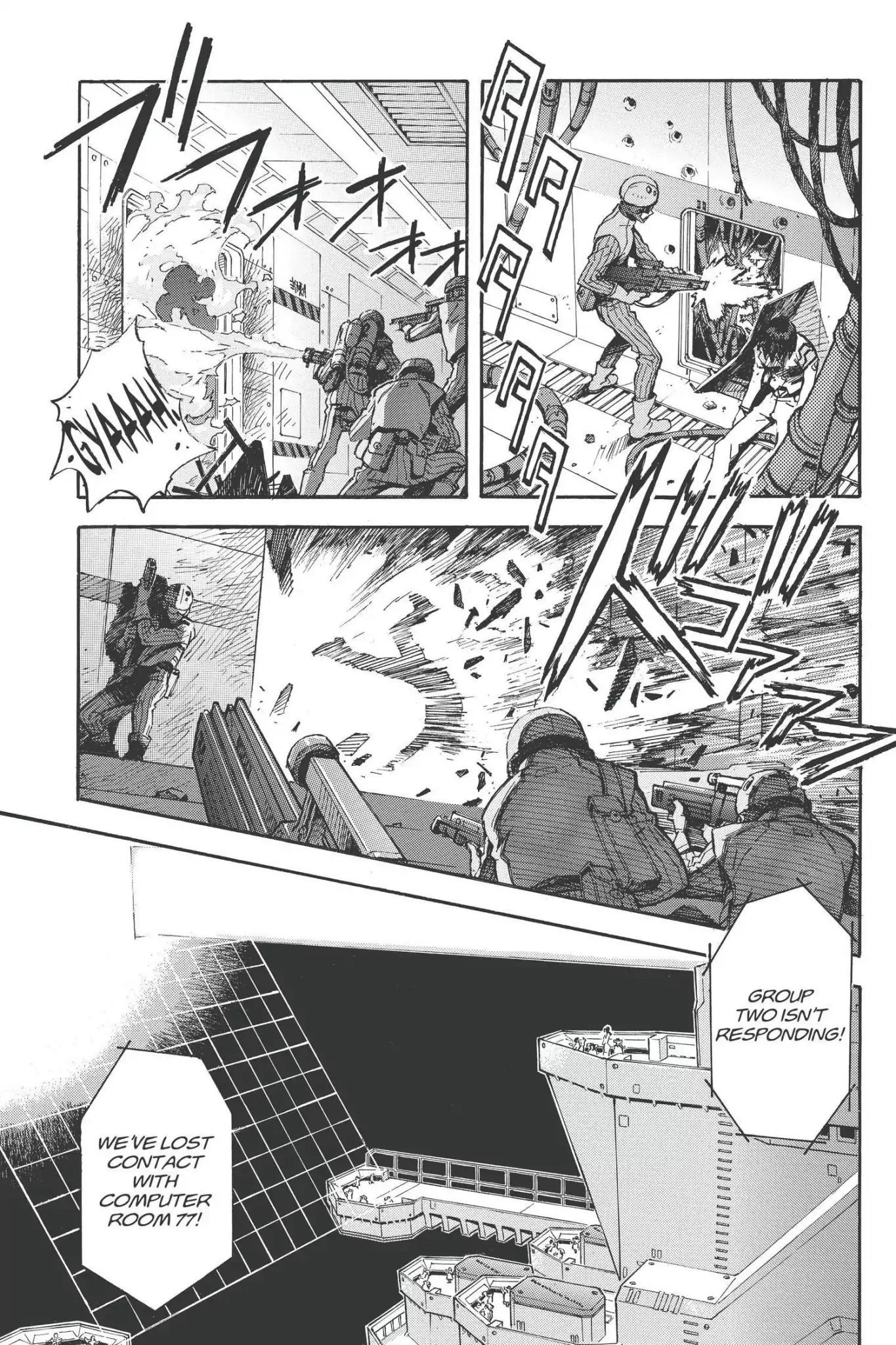 Shinseiki Evangelion Chapter 77 page 16 - Chapter 77: Vol.4 Stage 77: Genocide