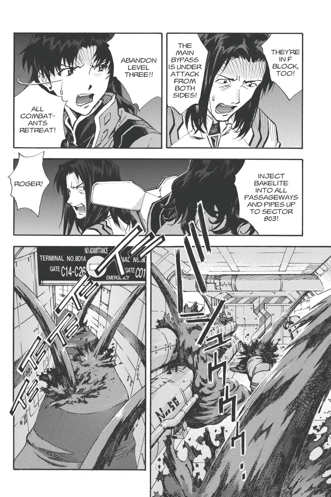 Shinseiki Evangelion Chapter 77 page 23 - Chapter 77: Vol.4 Stage 77: Genocide