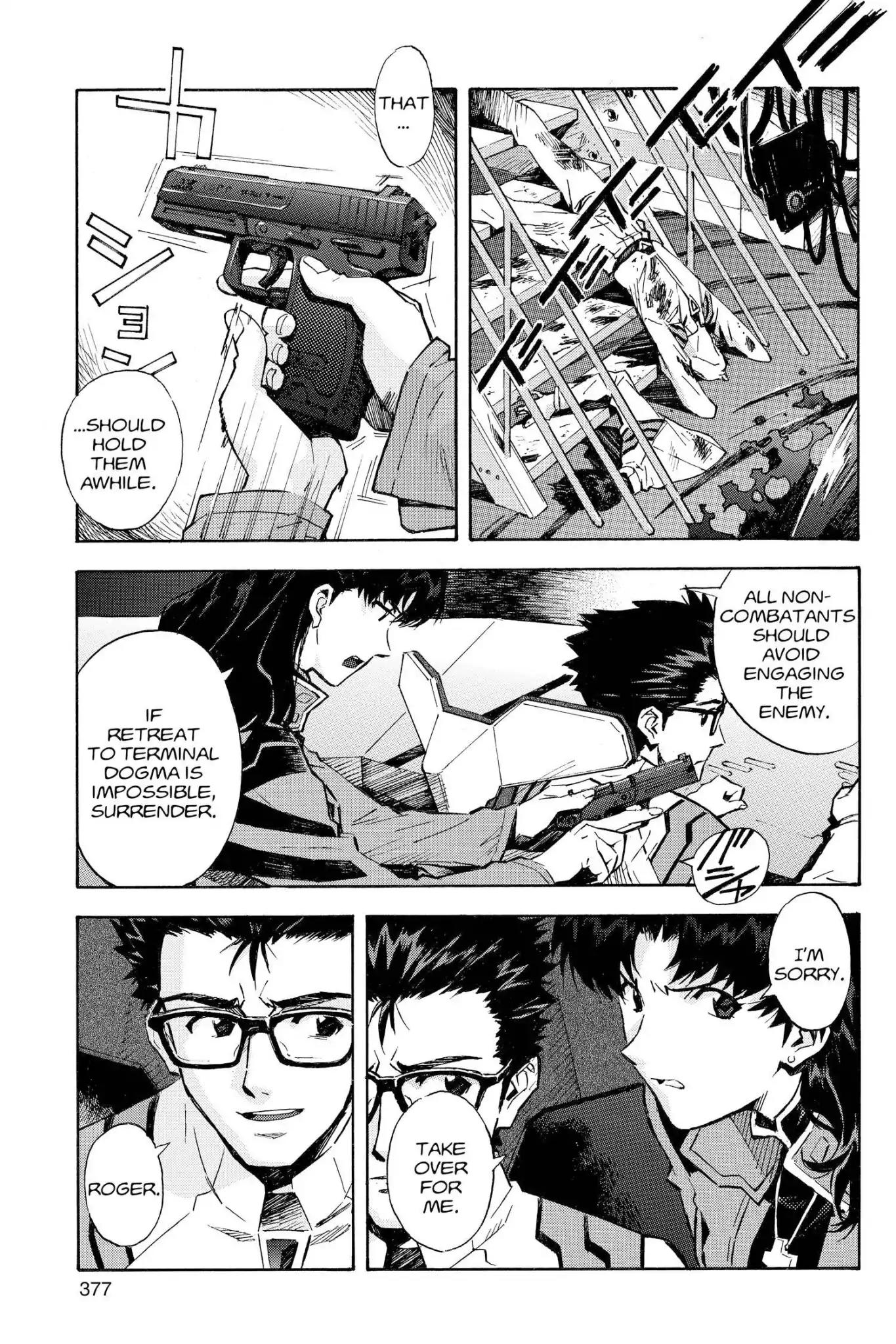 Shinseiki Evangelion Chapter 77 page 24 - Chapter 77: Vol.4 Stage 77: Genocide