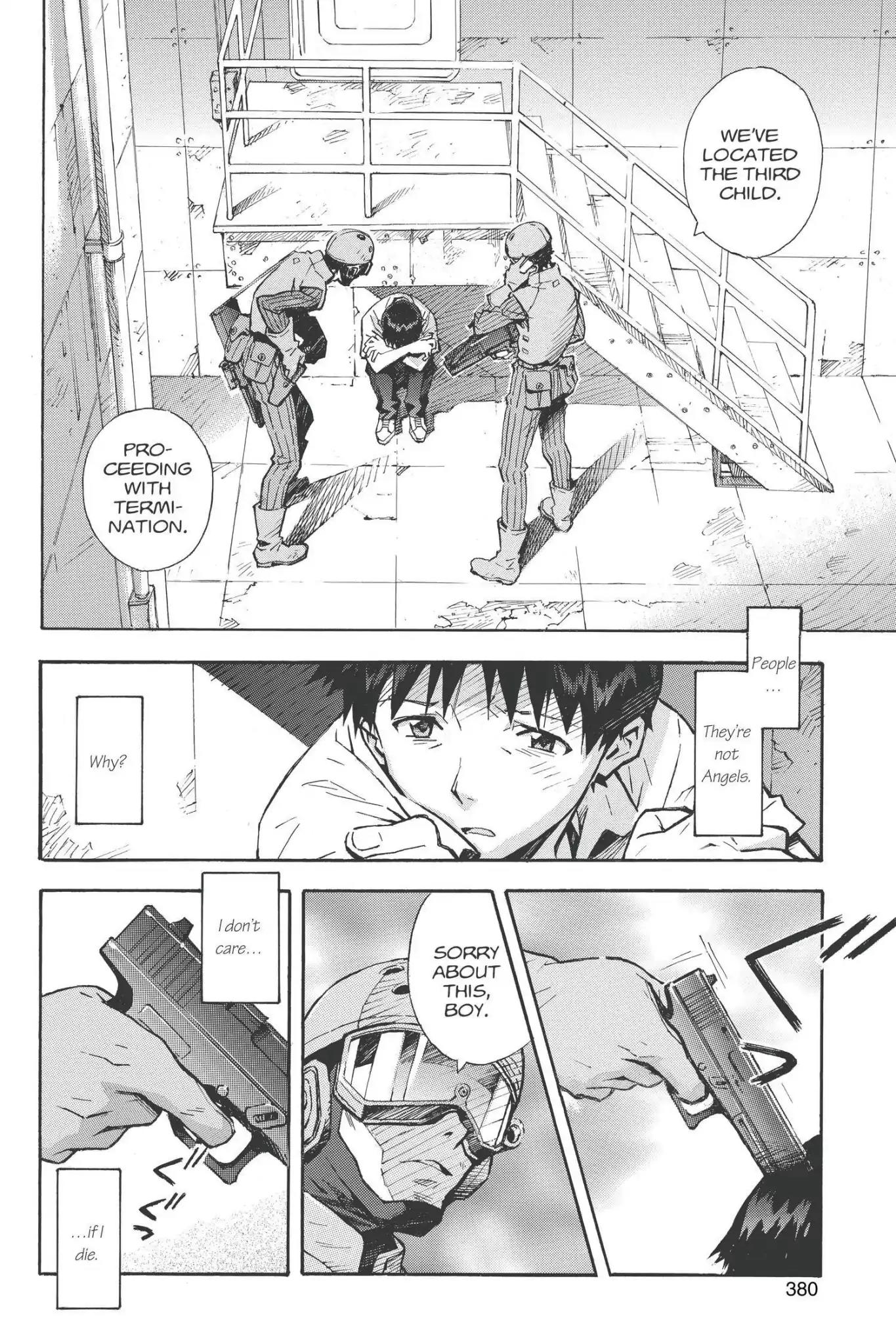 Shinseiki Evangelion Chapter 77 page 27 - Chapter 77: Vol.4 Stage 77: Genocide