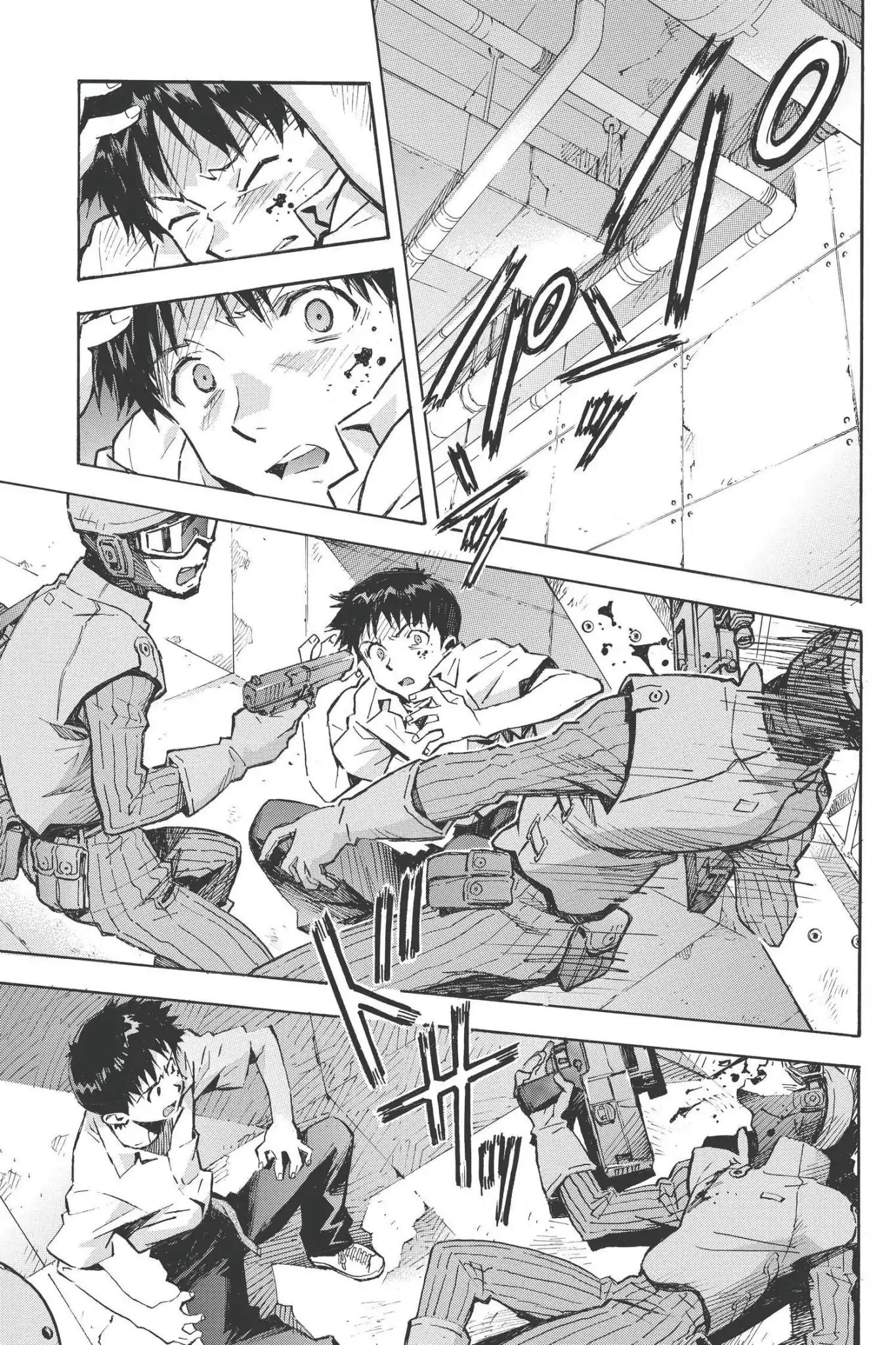 Shinseiki Evangelion Chapter 77 page 28 - Chapter 77: Vol.4 Stage 77: Genocide
