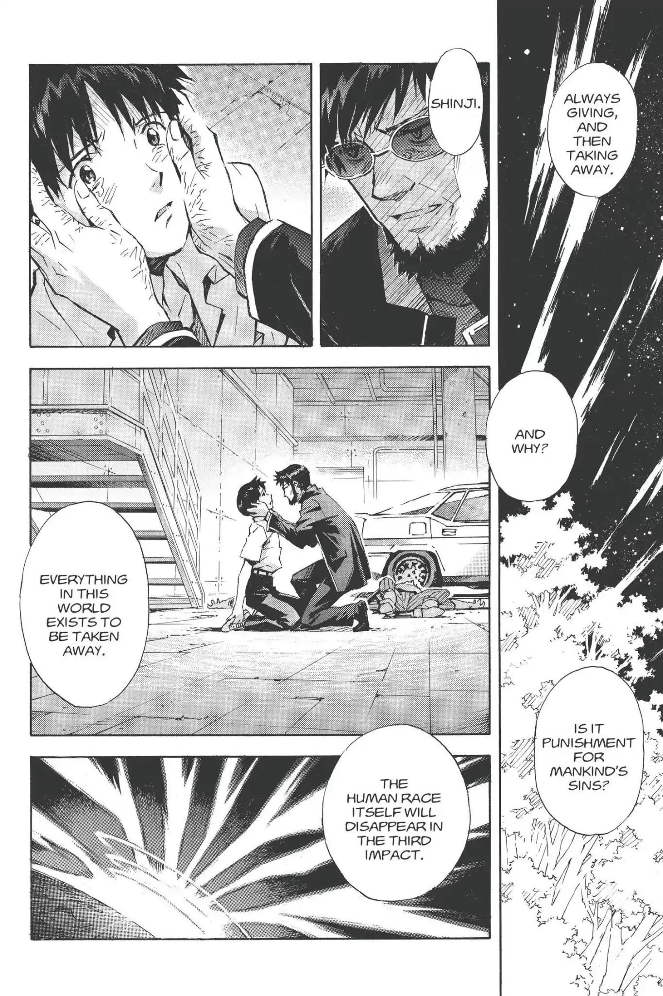 Shinseiki Evangelion Chapter 78 page 12 - Chapter 78: Vol.4 Stage 78: Father and Child