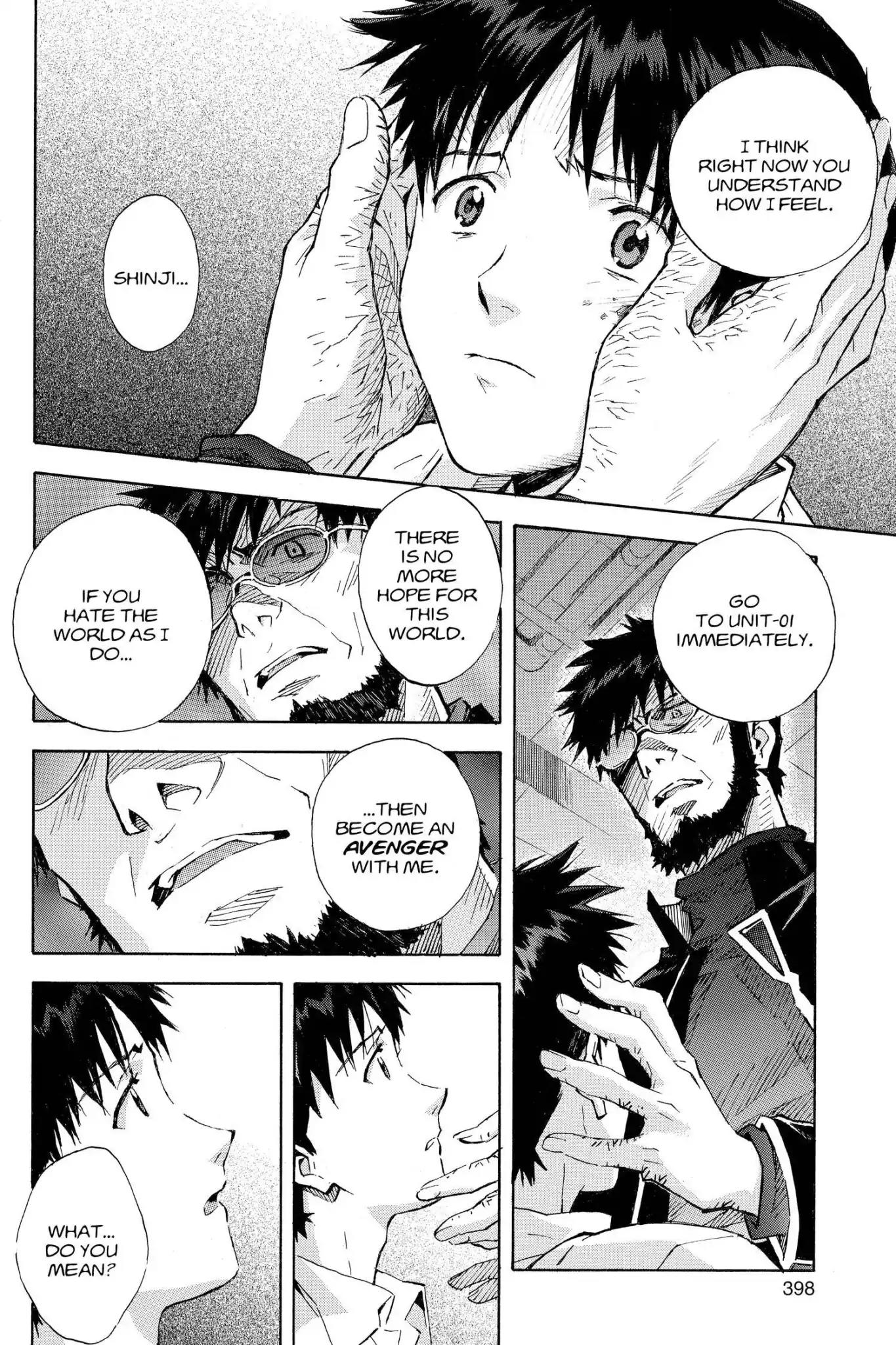 Shinseiki Evangelion Chapter 78 page 14 - Chapter 78: Vol.4 Stage 78: Father and Child