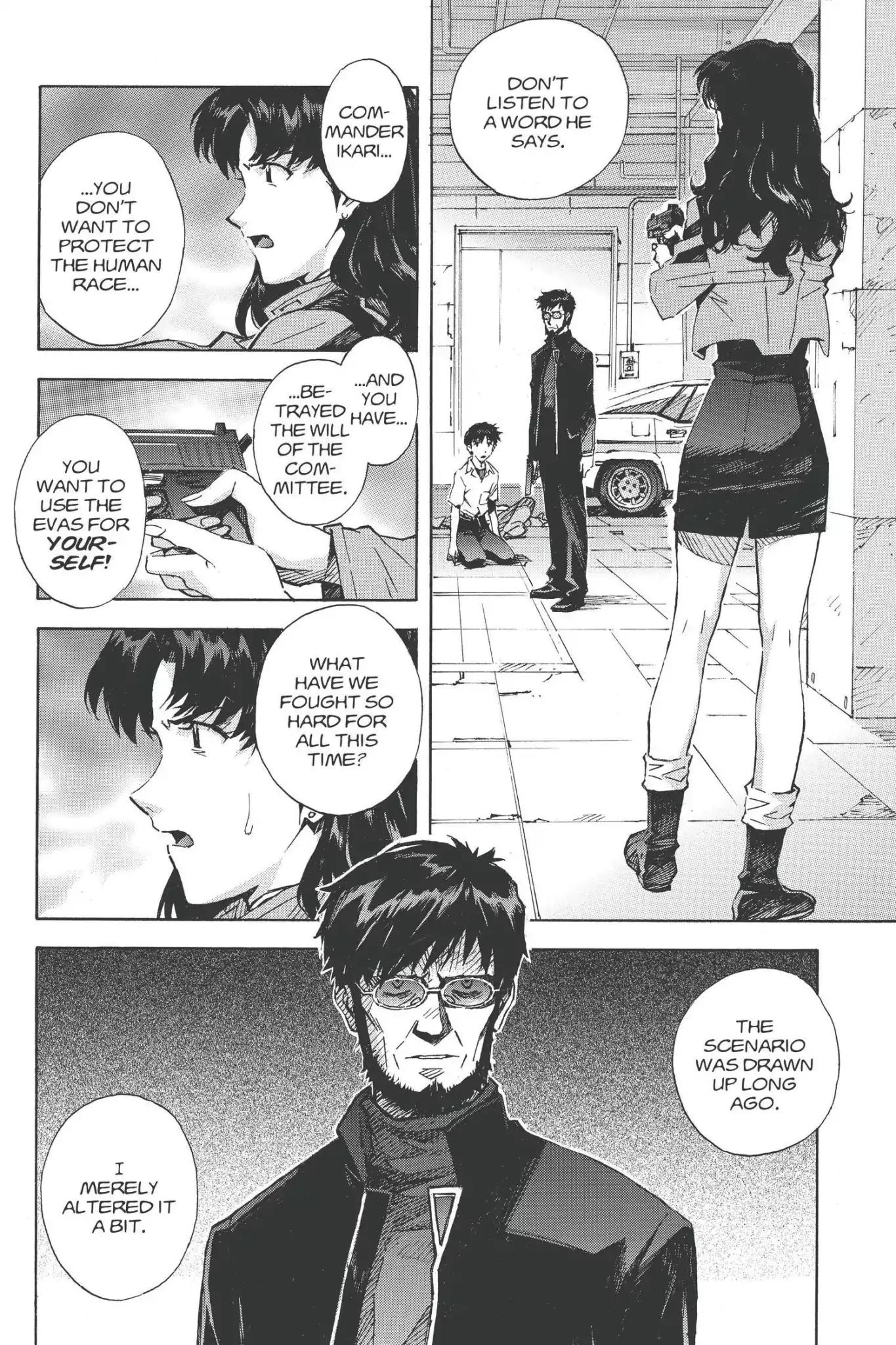 Shinseiki Evangelion Chapter 78 page 16 - Chapter 78: Vol.4 Stage 78: Father and Child