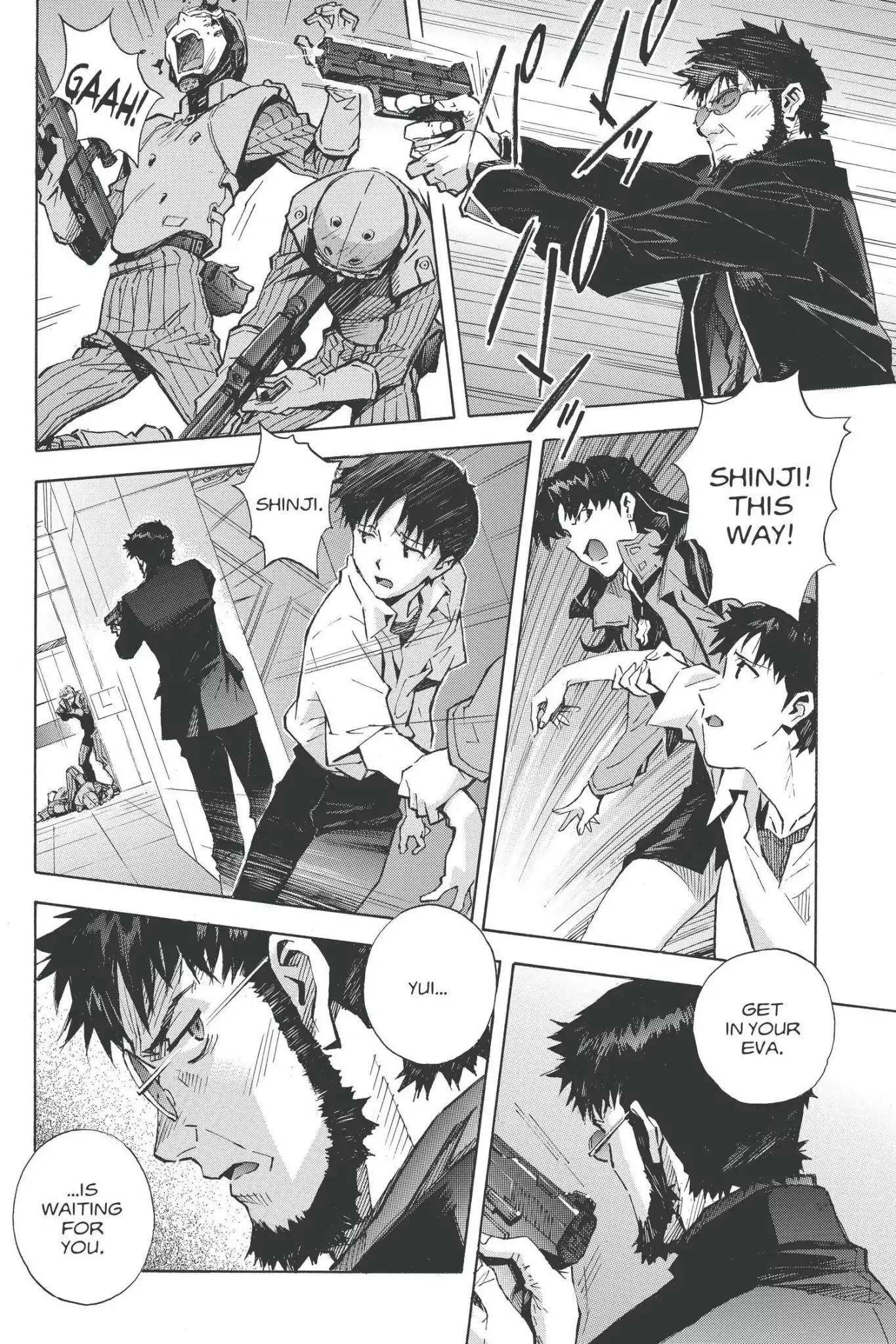 Shinseiki Evangelion Chapter 78 page 18 - Chapter 78: Vol.4 Stage 78: Father and Child