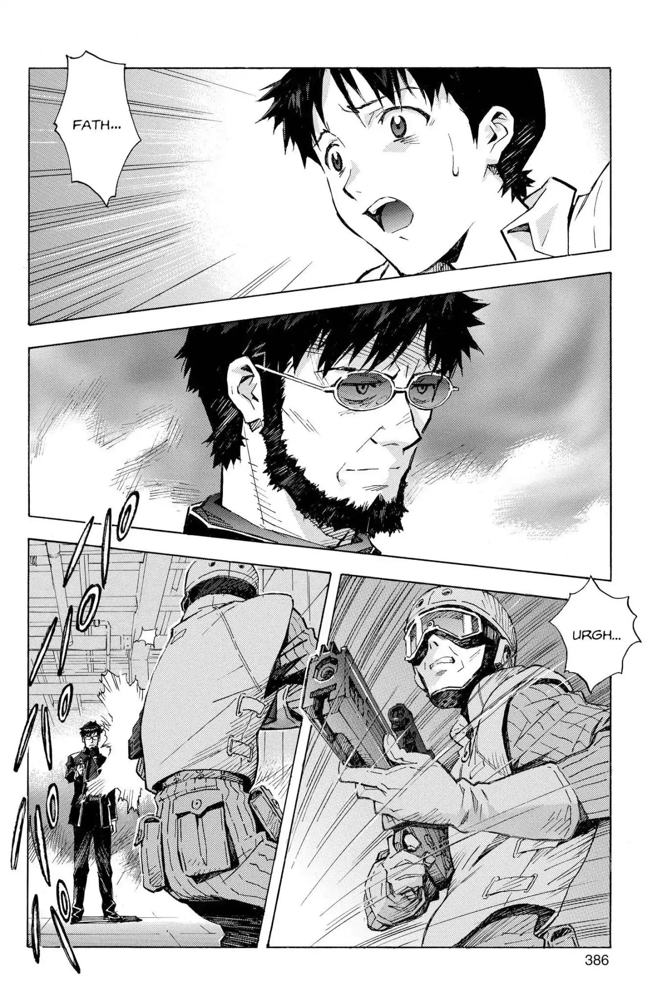 Shinseiki Evangelion Chapter 78 page 2 - Chapter 78: Vol.4 Stage 78: Father and Child