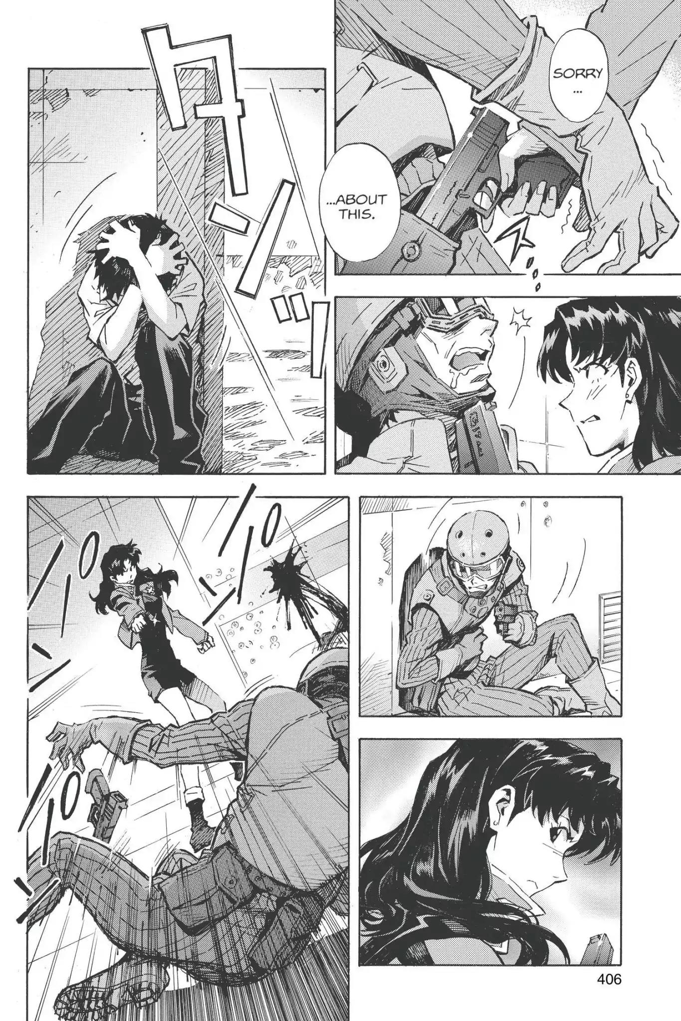 Shinseiki Evangelion Chapter 78 page 22 - Chapter 78: Vol.4 Stage 78: Father and Child
