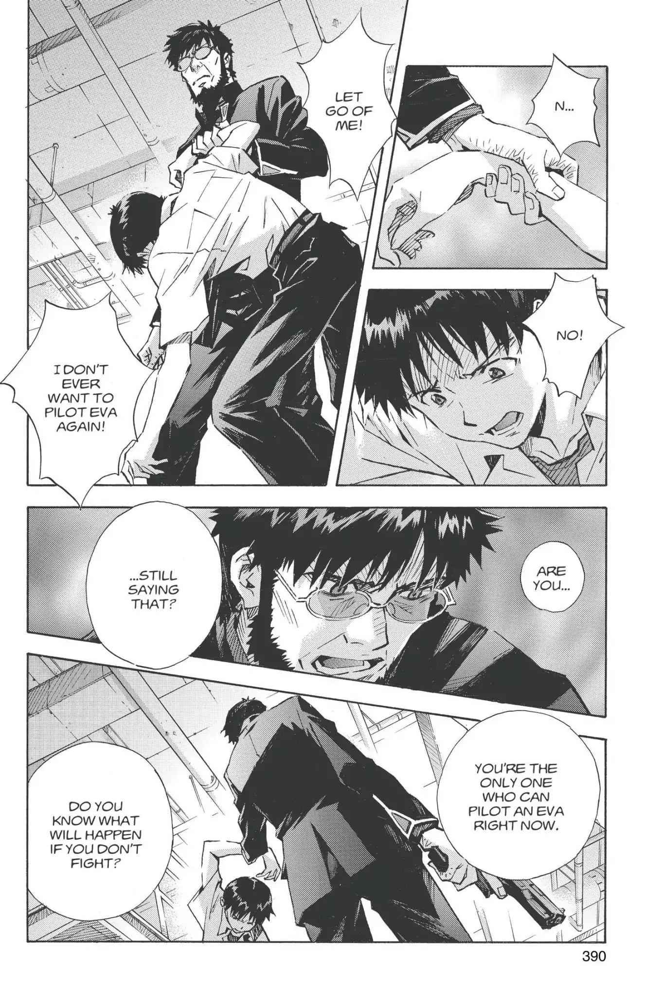 Shinseiki Evangelion Chapter 78 page 6 - Chapter 78: Vol.4 Stage 78: Father and Child