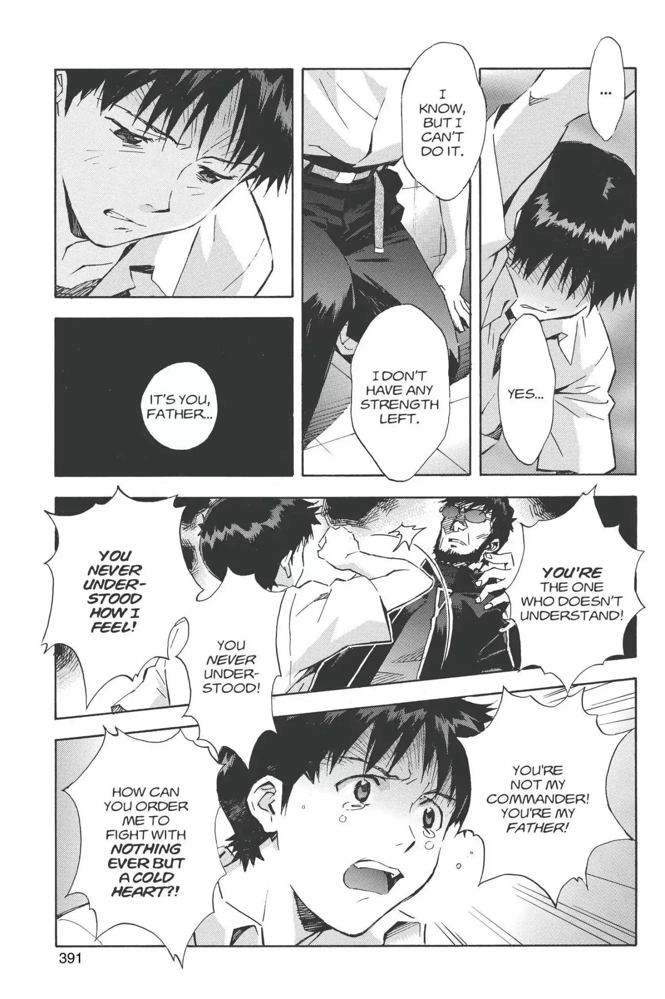 Shinseiki Evangelion Chapter 78 page 7 - Chapter 78: Vol.4 Stage 78: Father and Child