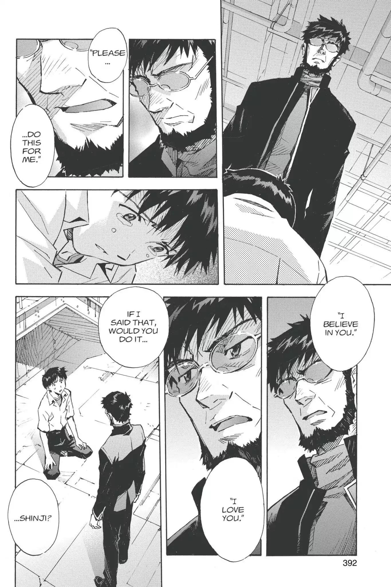 Shinseiki Evangelion Chapter 78 page 8 - Chapter 78: Vol.4 Stage 78: Father and Child