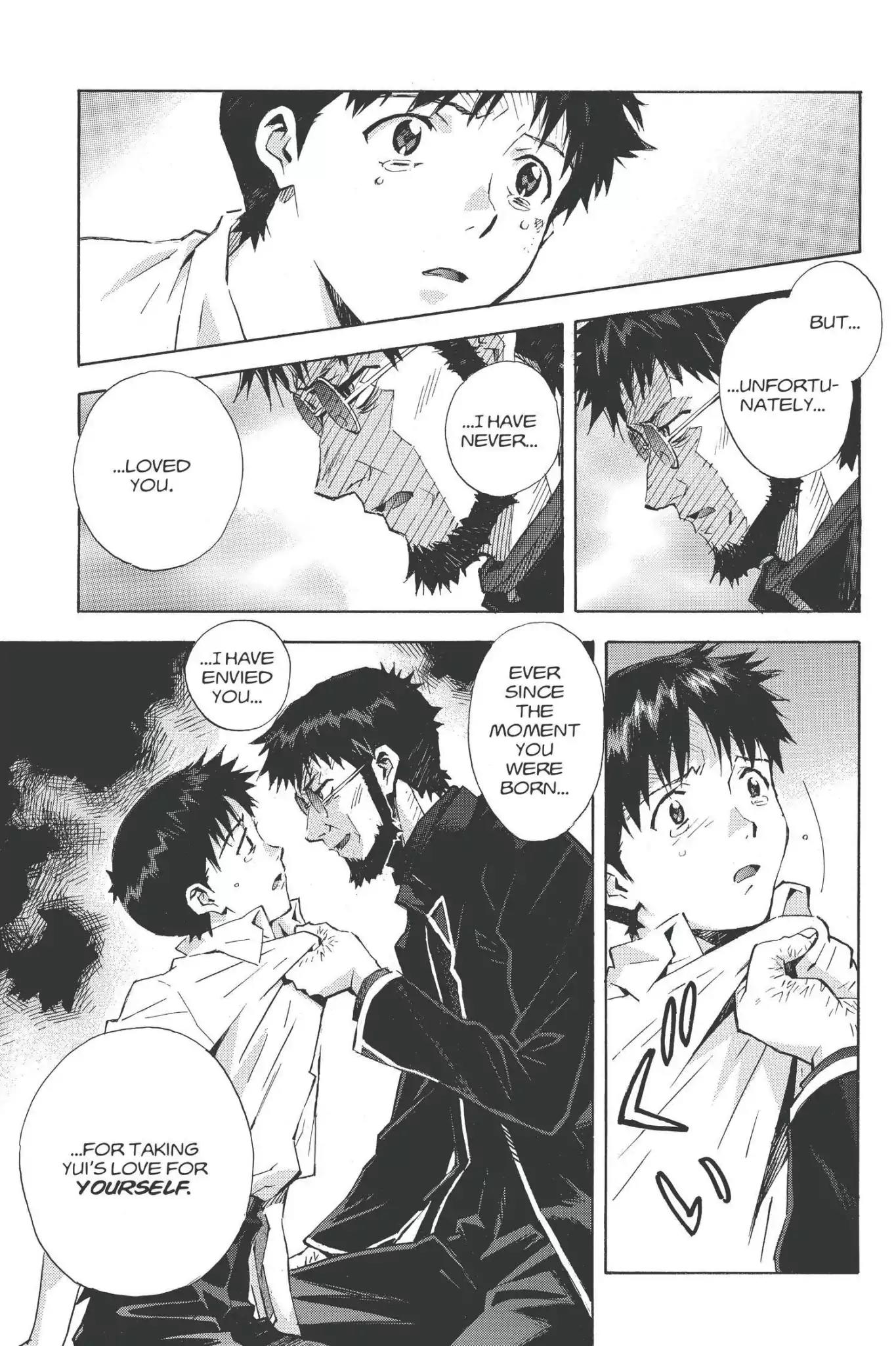 Shinseiki Evangelion Chapter 78 page 9 - Chapter 78: Vol.4 Stage 78: Father and Child