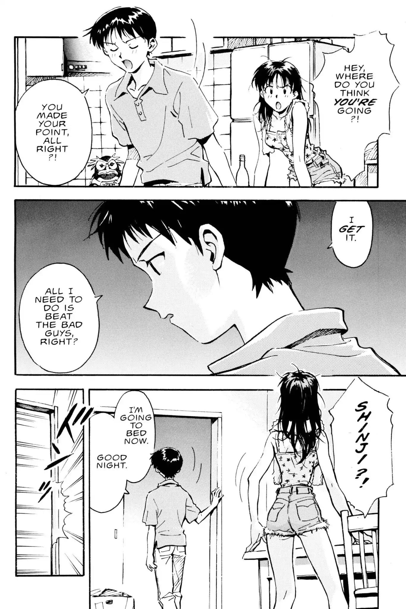Shinseiki Evangelion Chapter 8 page 10 - Chapter 8: Vol.1 Stage 8: Shinji's Mood