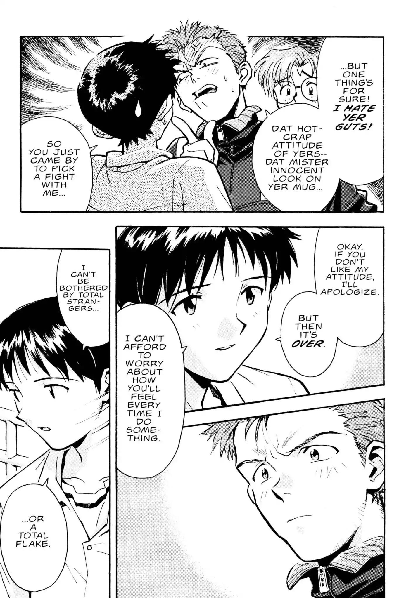 Shinseiki Evangelion Chapter 8 page 13 - Chapter 8: Vol.1 Stage 8: Shinji's Mood