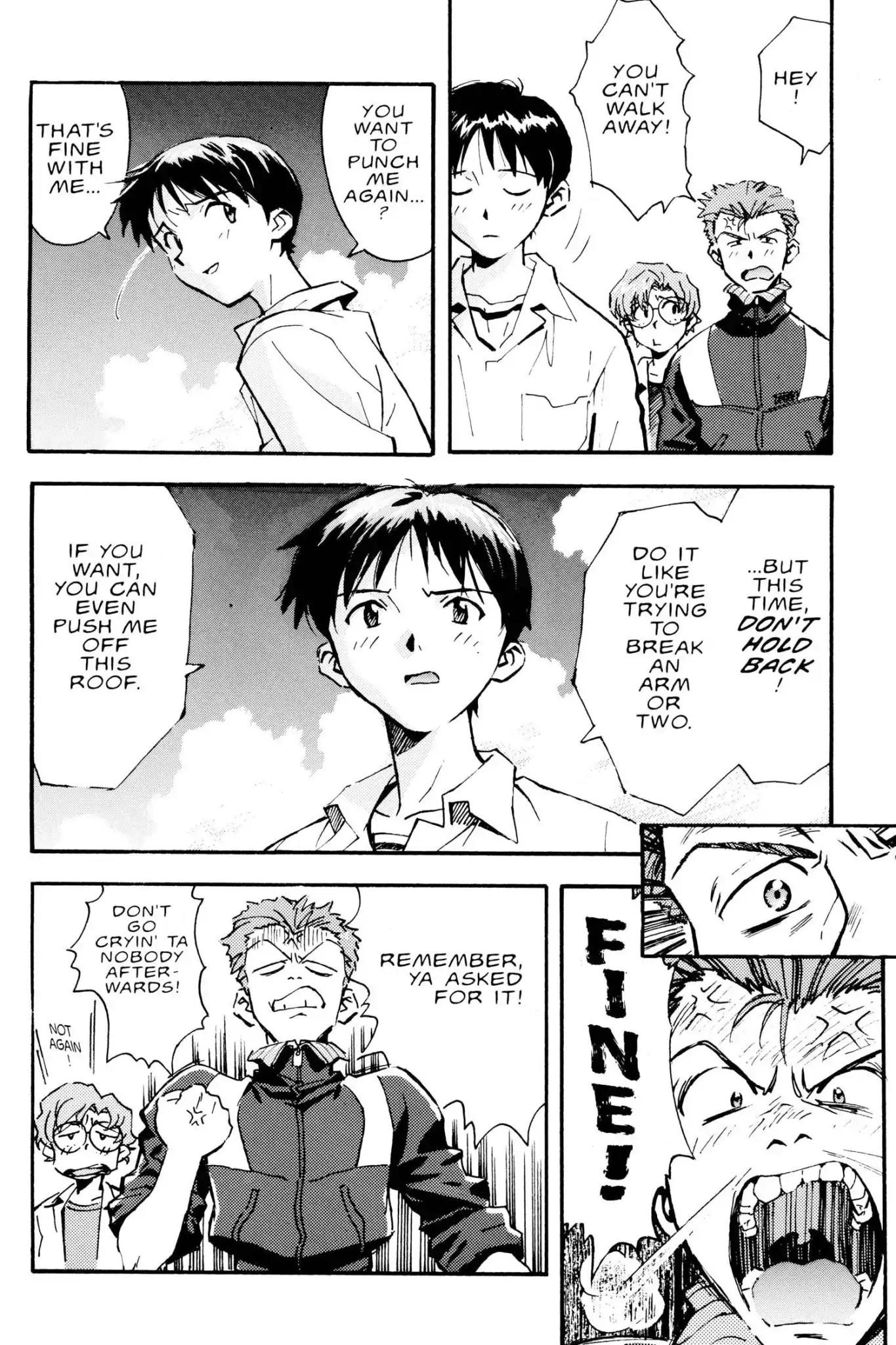Shinseiki Evangelion Chapter 8 page 14 - Chapter 8: Vol.1 Stage 8: Shinji's Mood