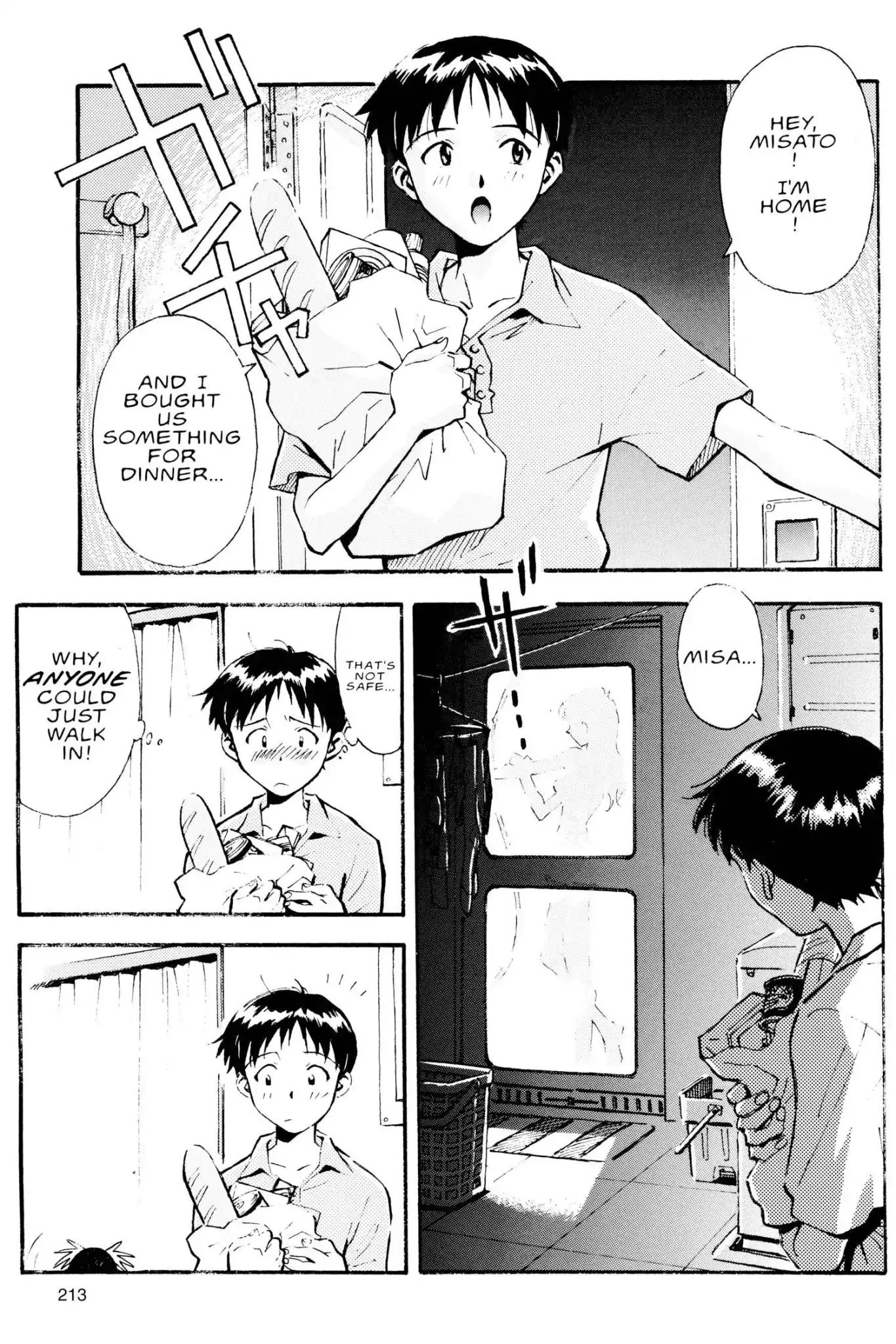 Shinseiki Evangelion Chapter 8 page 3 - Chapter 8: Vol.1 Stage 8: Shinji's Mood