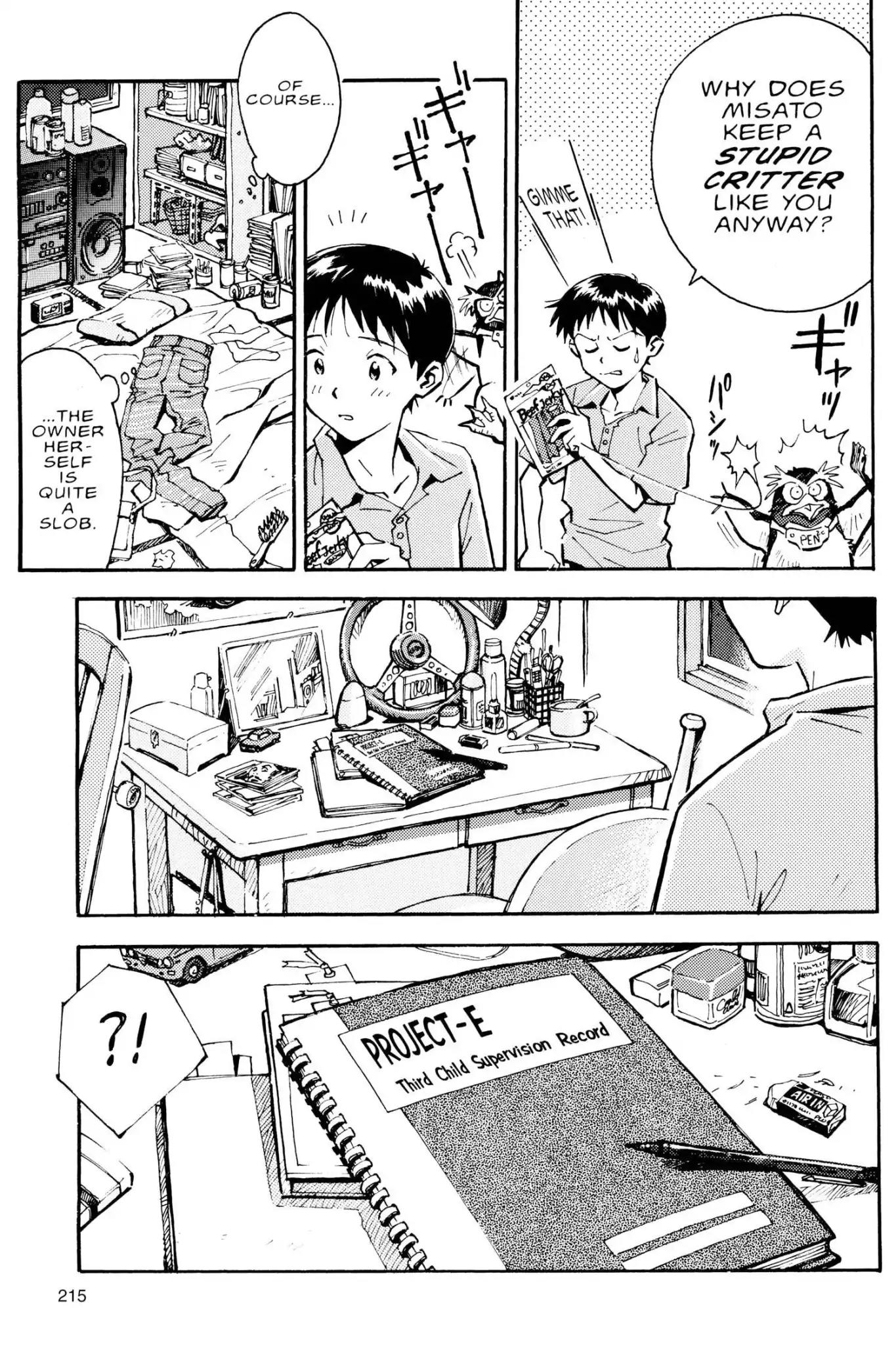 Shinseiki Evangelion Chapter 8 page 5 - Chapter 8: Vol.1 Stage 8: Shinji's Mood